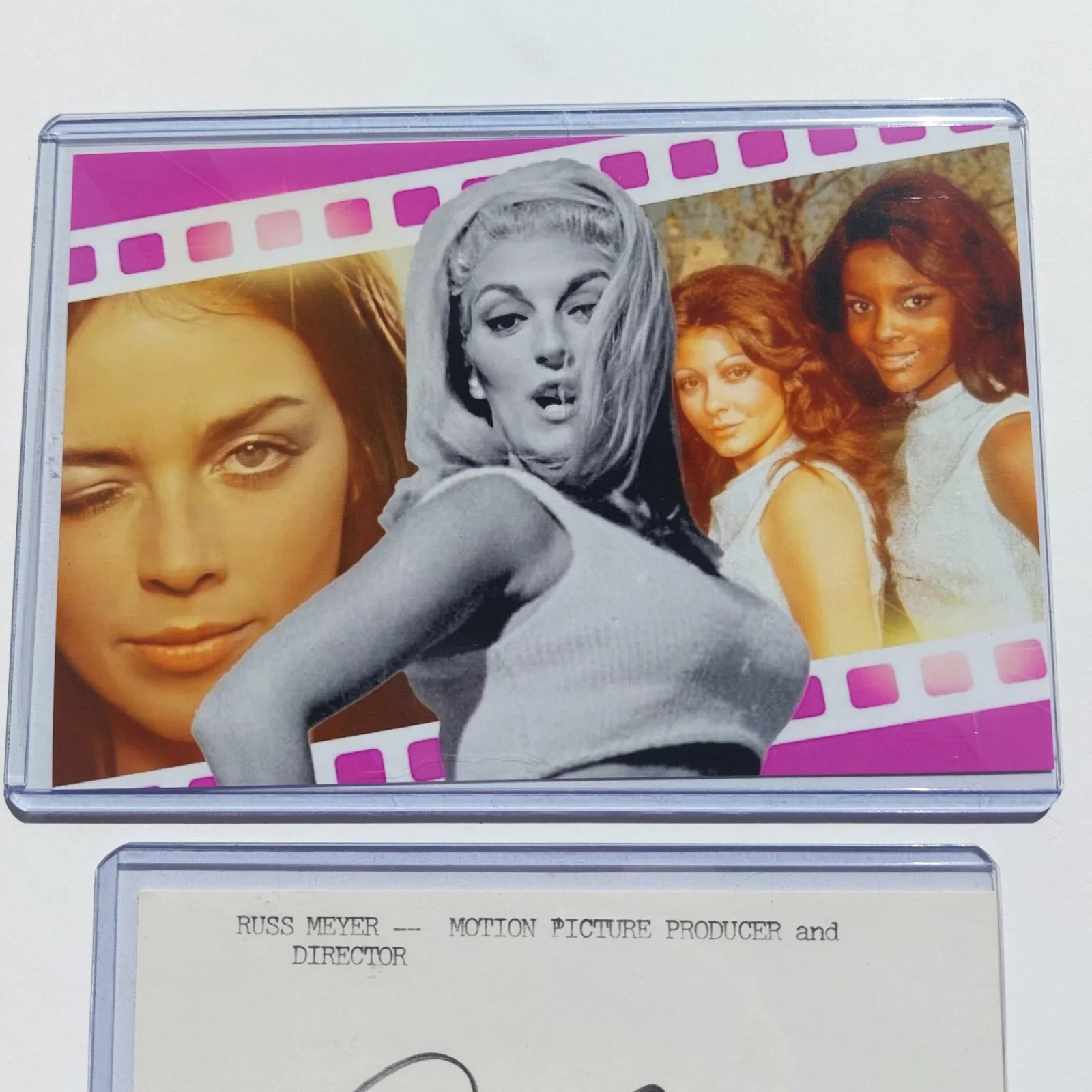Russ Meyer — Russ Meyer Signed 3X5 Index Card Faster Pussycat Kill Kill Director, image 3