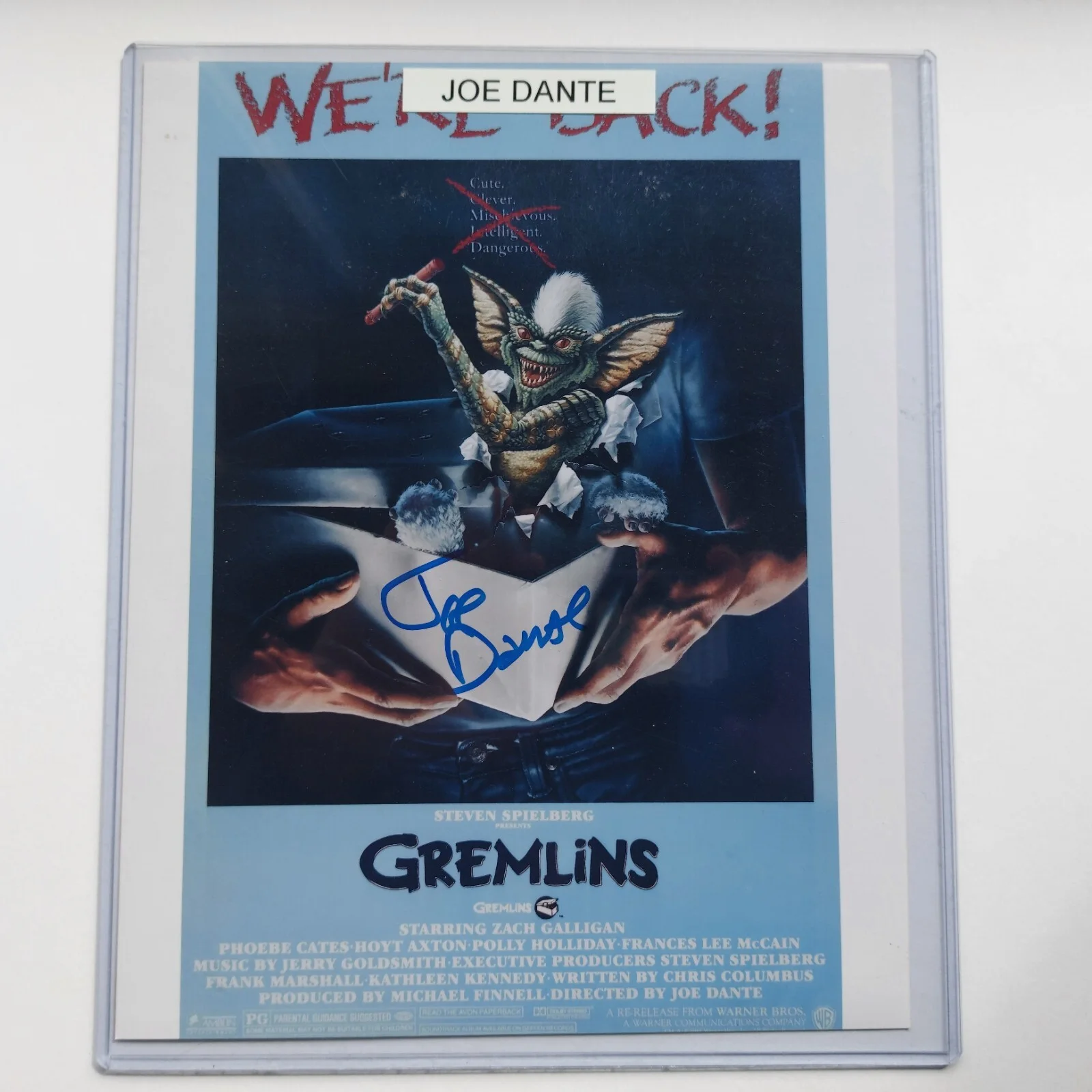 Joe Dante — Joe Dante Signed 8x10 Photo with COA Vintage Autographed Gremlins The Howling, изображение 4