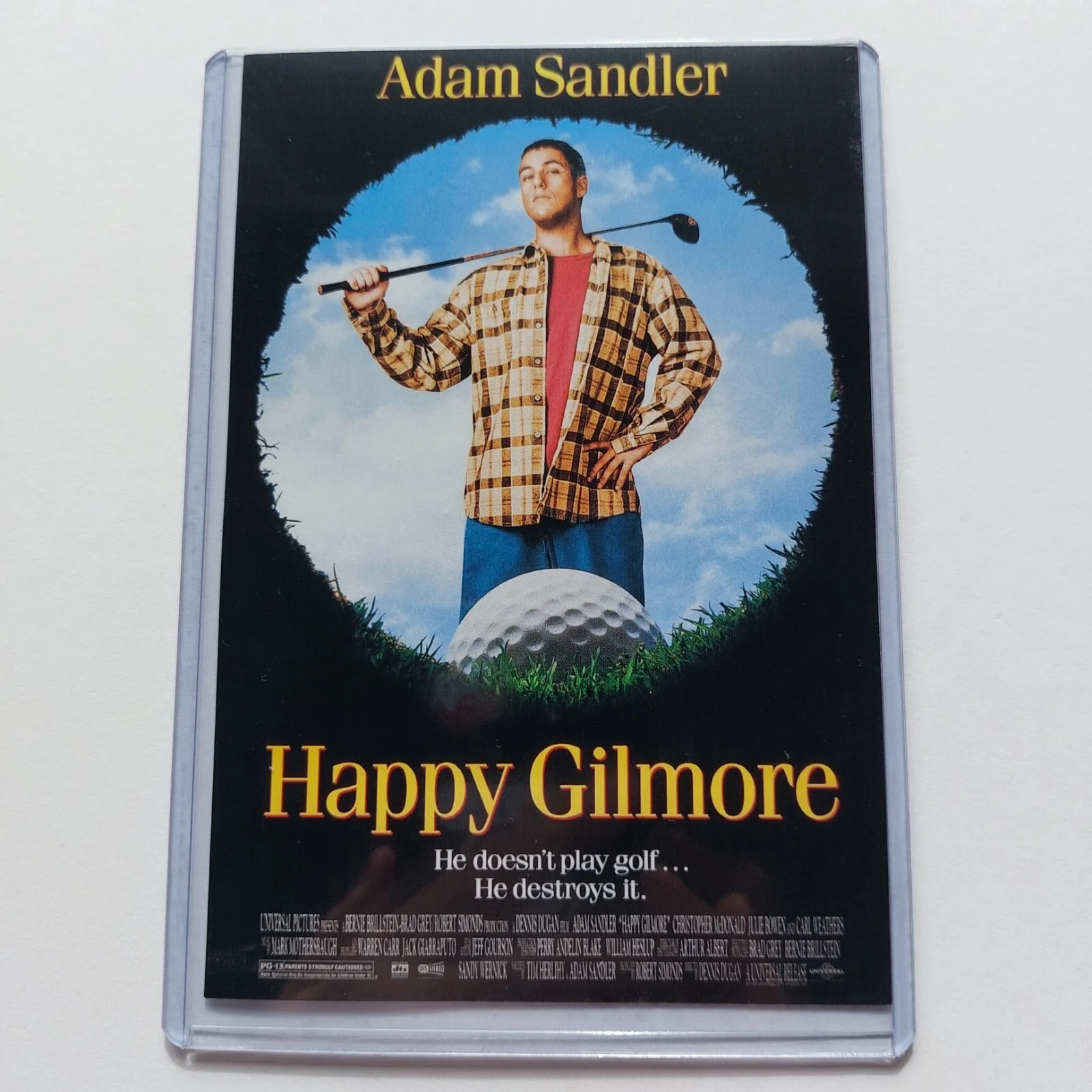 Adam Sandler — Adam Sandler signed 3x5 Index Card (Happy Gilmore, The Waterboy, Big Daddy), изображение 4