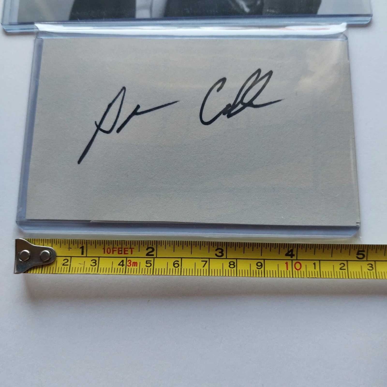 Adam Carolla — Adam Carolla Autographed 3x5 Cut (Family Guy, The Man Show) Autographed Auto, image 4
