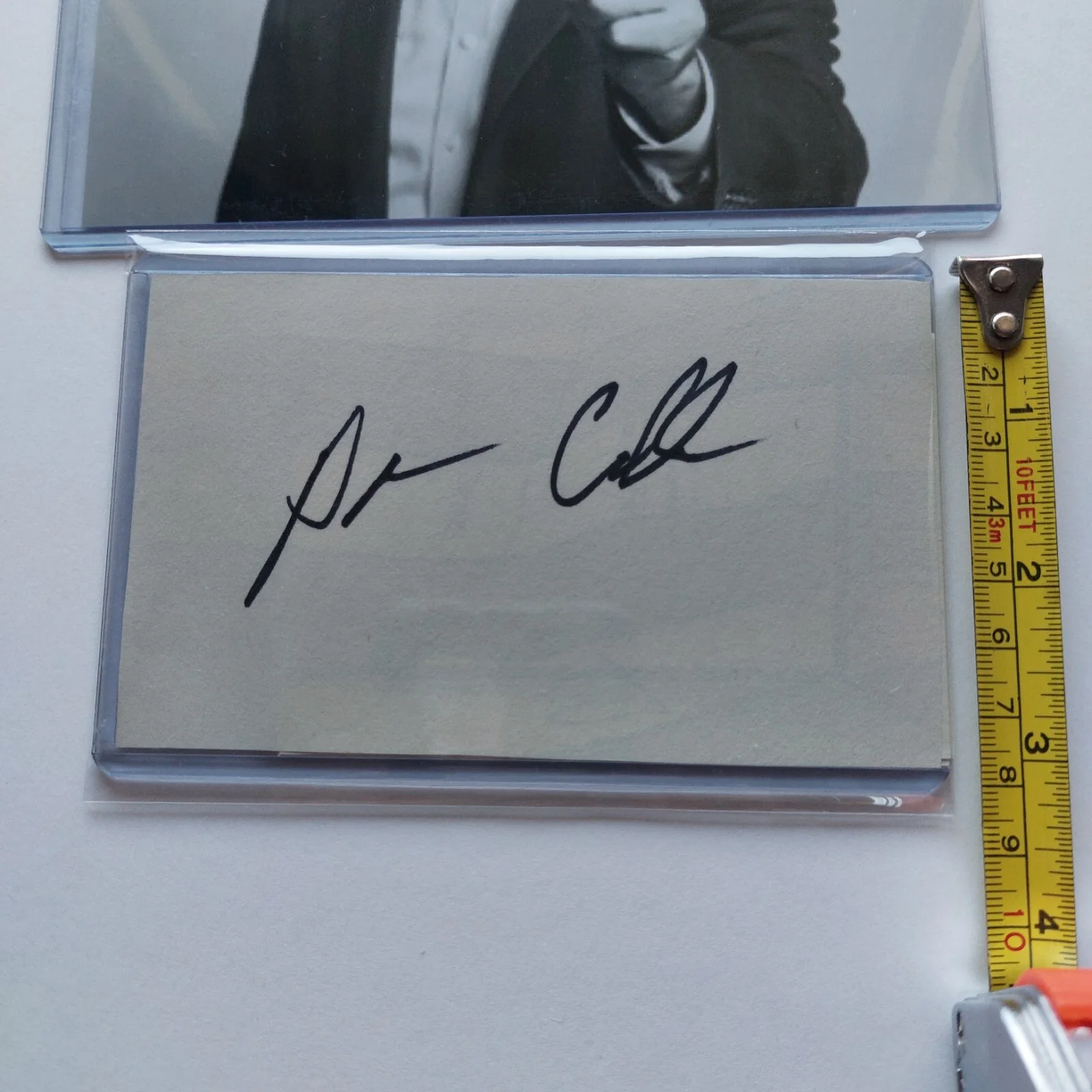 Adam Carolla — Adam Carolla Autographed 3x5 Cut (Family Guy, The Man Show) Autographed Auto, image 5