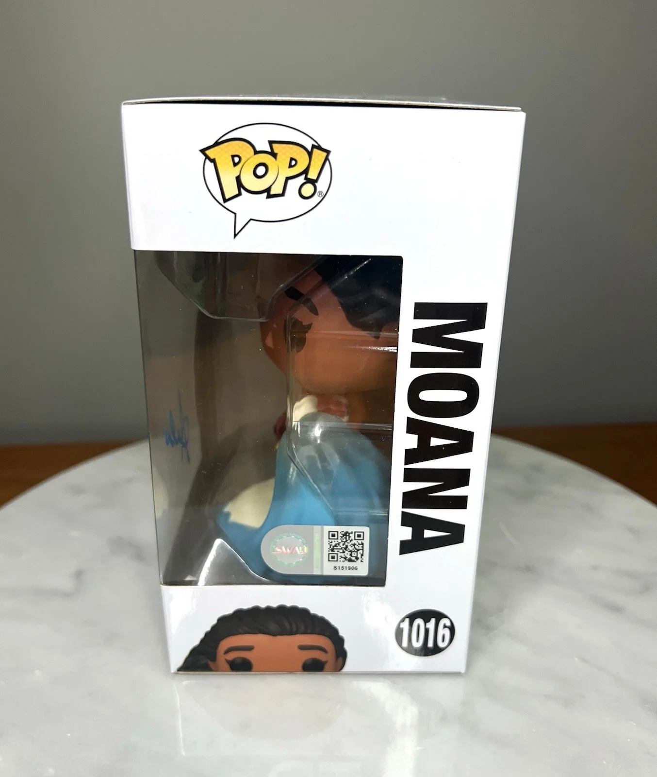 Auli’i Cravalho — Auli’i Cravalho Moana Signed Funko Pop SWAU COA, image 4