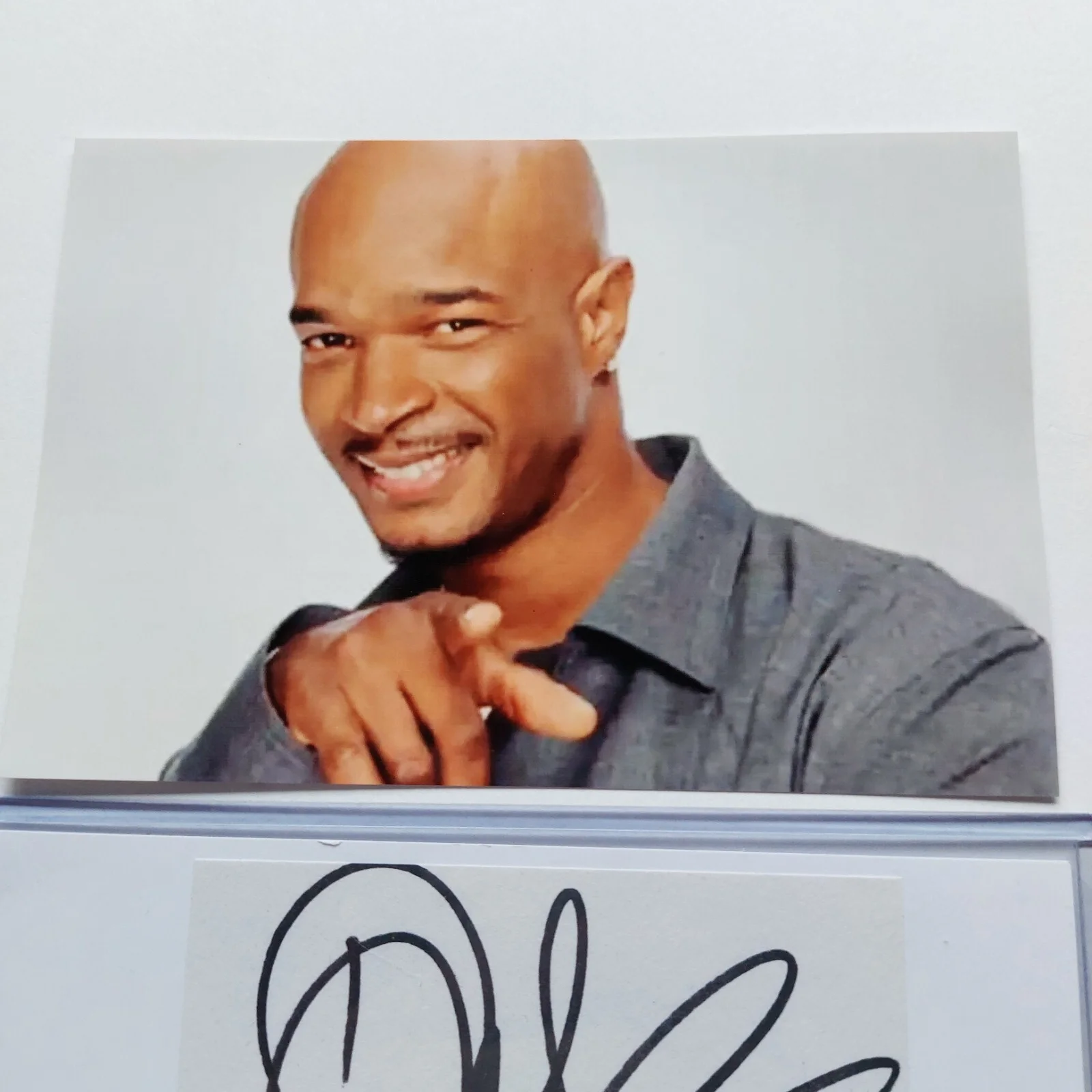 Damon Wayans — Damon Wayans Signed Autographed Cut Index Card In Living Color JSA COA, изображение 3