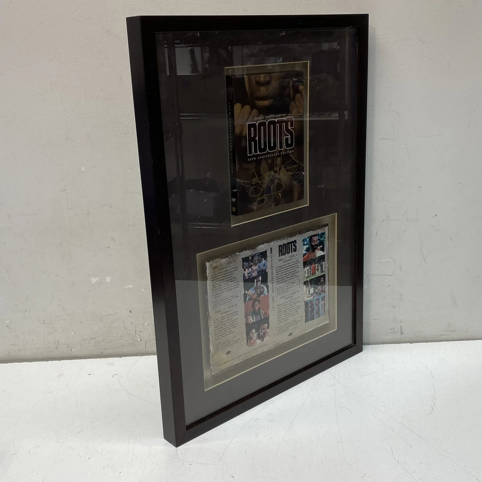 Various — Roots 30th Anniversary Edition Framed Signed DVD Cover & Insert Memorabilia, image 3