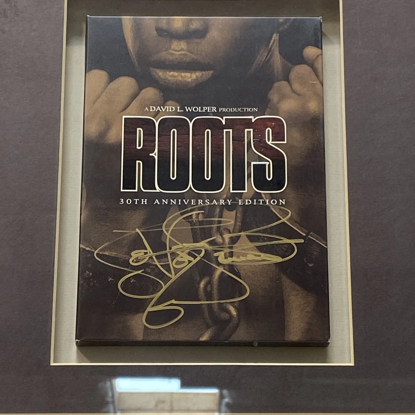 Various — Roots 30th Anniversary Edition Framed Signed DVD Cover & Insert Memorabilia, image 5