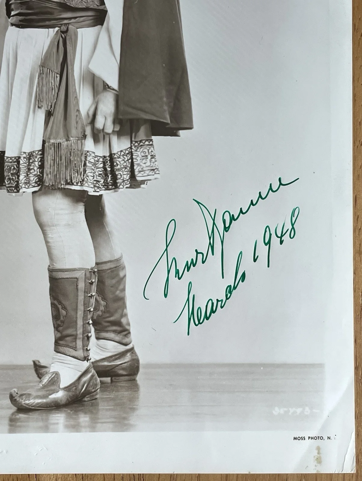 Opera Tenor Kurt Baum Autograph Photo in Costume, image 2