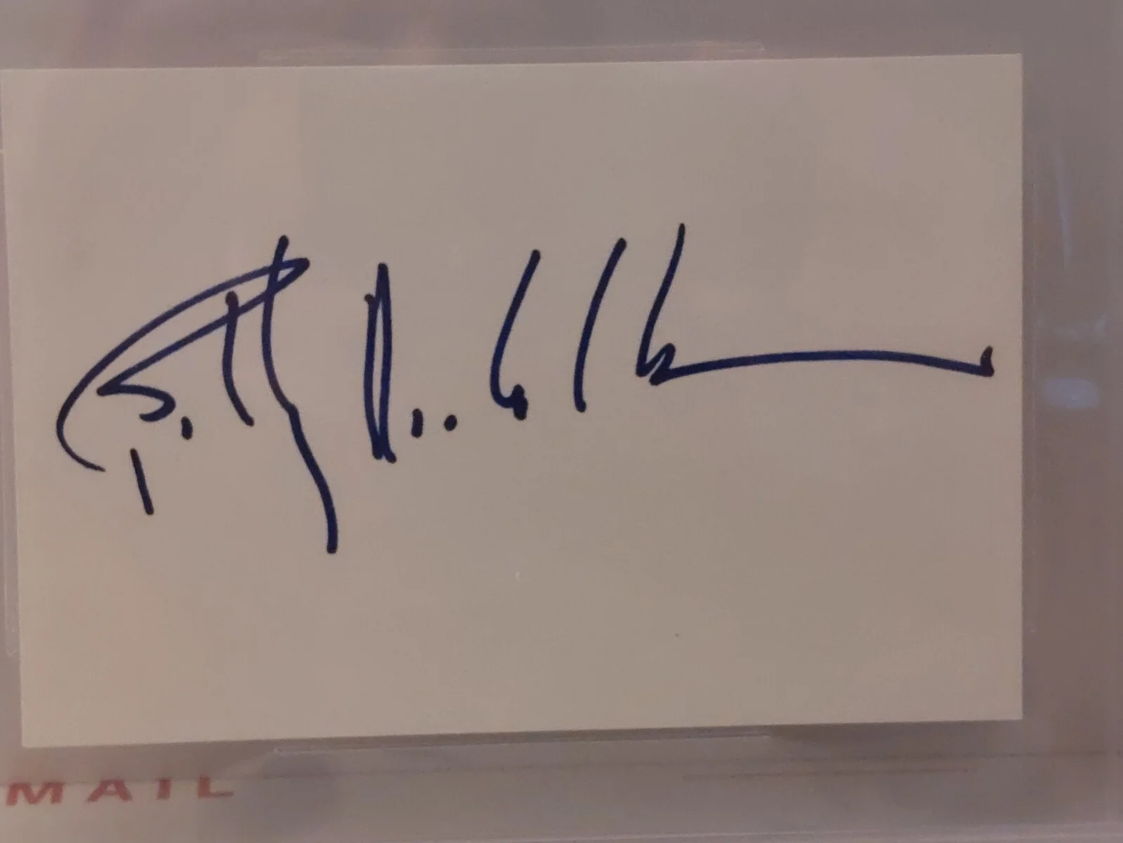 Billy Dee Williams — Star Wars Lando Signed Billy Dee Williams 4x6 Index Card Autograph Auto Beckett, изображение 2
