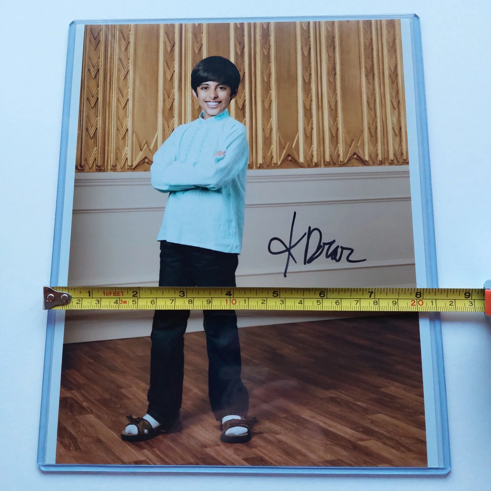 Karan Brar — Diary of a Wimpy Kid Autographed Karan Brar Signed 8x10 Photo Actor Ravi Ross, image 5
