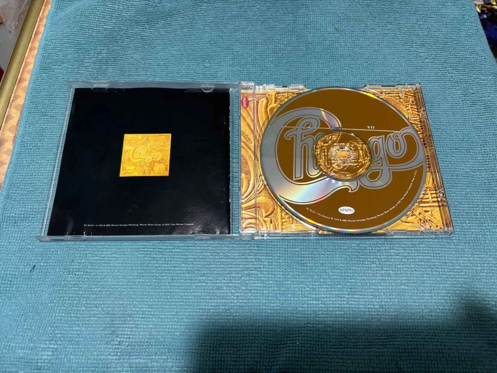 Danny Seraphine Hand Signed Chicago VII CD, image 2