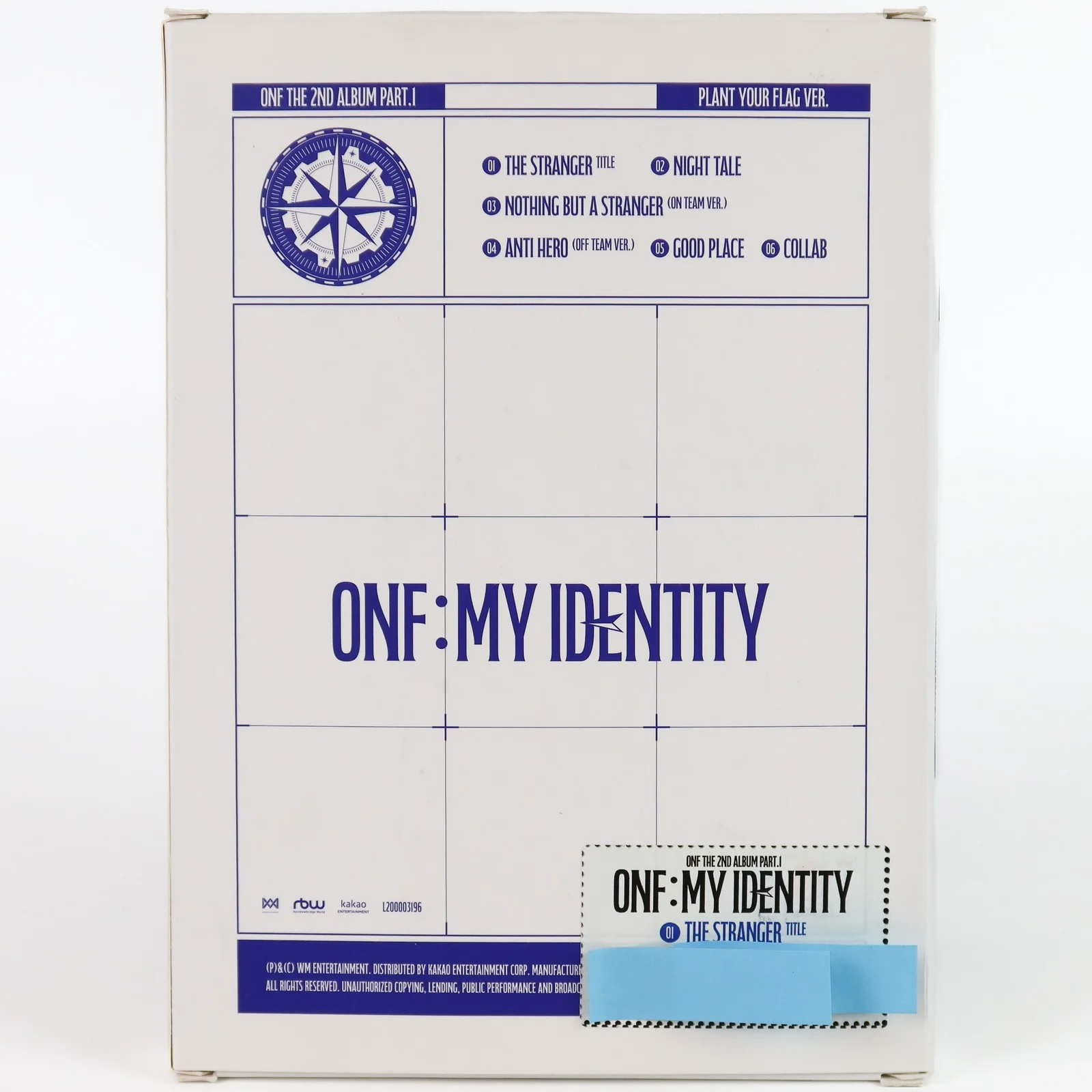 ONF - My Identity [Plant Your Flag Ver.] 2nd Album Signed CD Promo 2025 [read], изображение 3
