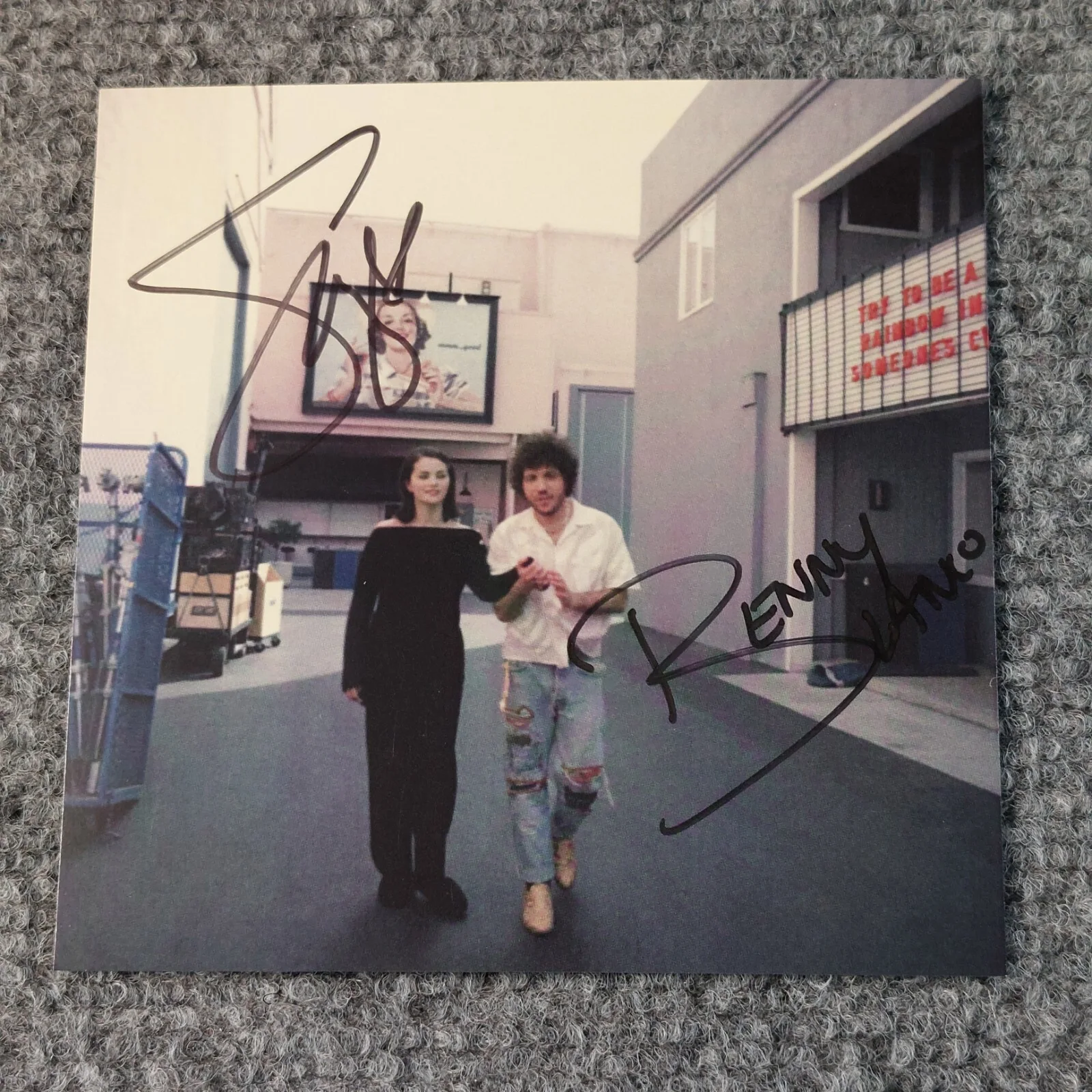 SELENA GOMEZ SIGNED CD Benny Blanco I Said I Love You First Autographed, изображение 2