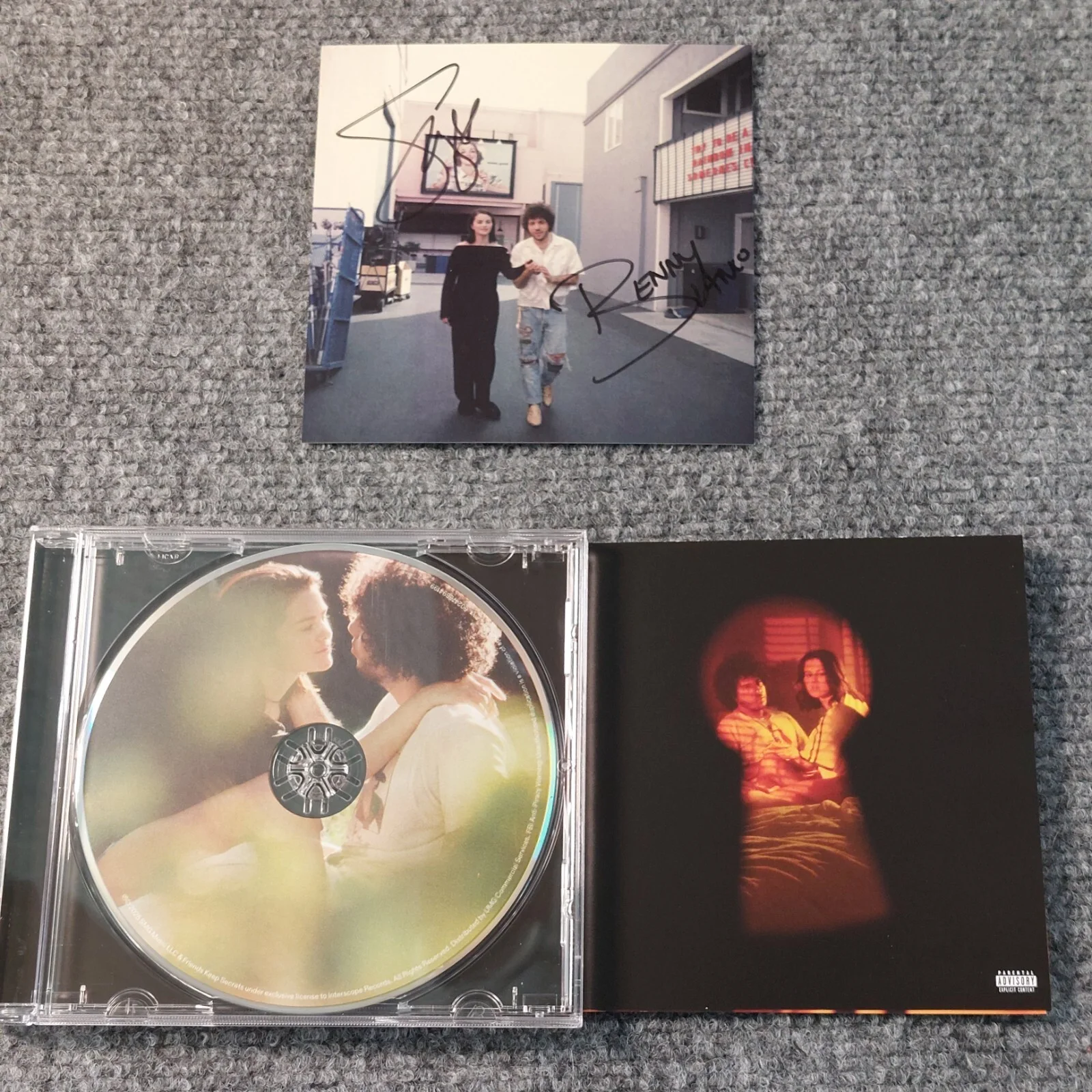 SELENA GOMEZ SIGNED CD Benny Blanco I Said I Love You First Autographed, изображение 3