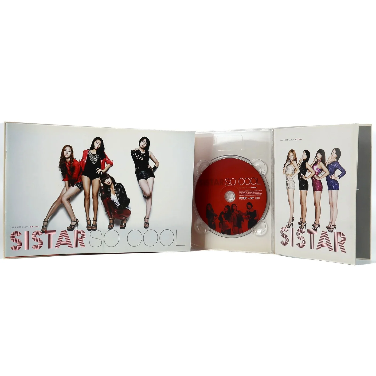 Sistar - So Cool 1st Album Signed Autographed Promo CD 2011, image 3