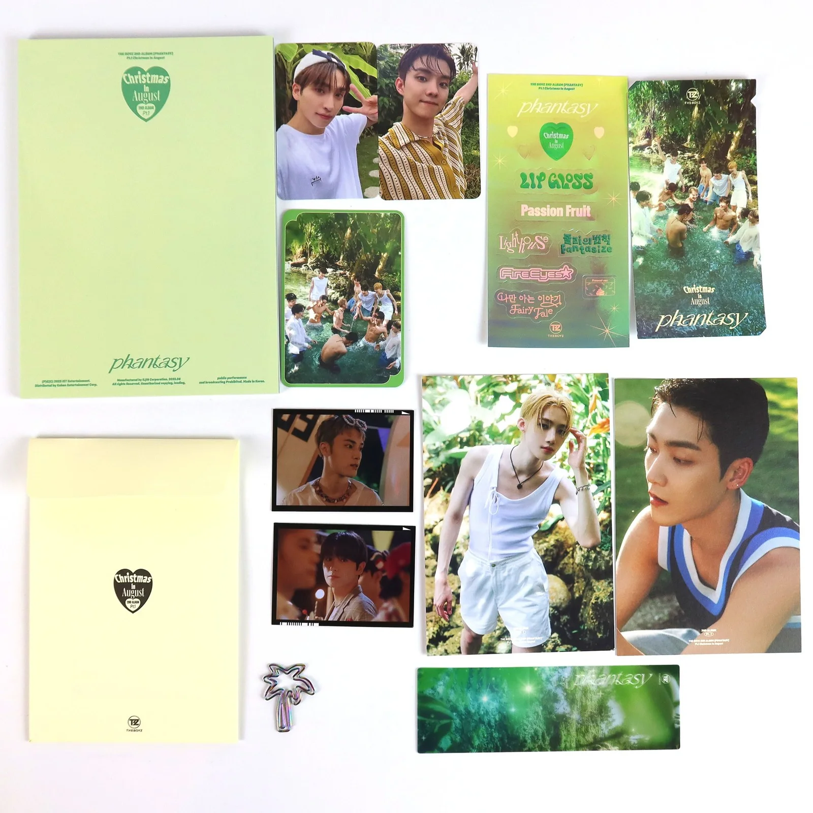 The Boyz - Phantasy Pt. 1 Christmas In August [Present Ver.] Signed CD Album, изображение 2
