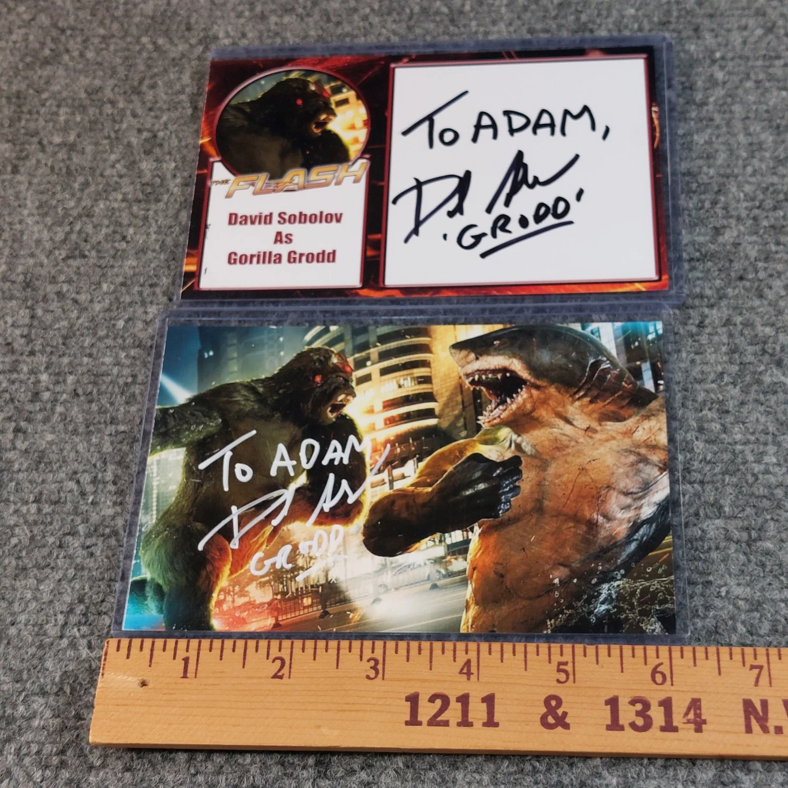 David Sobolov — The Flash TV show Gorilla Grodd SIGNED 4x6 Autographed Photo Lot David Sobolov, изображение 5