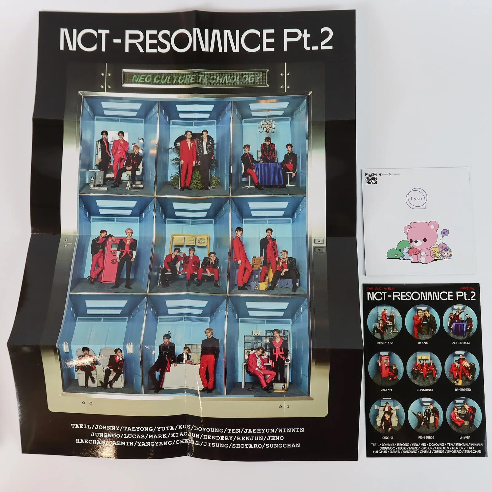 NCT - Resonance Pt. 2 2nd Album All Member Signed Promo CD 2023, изображение 3