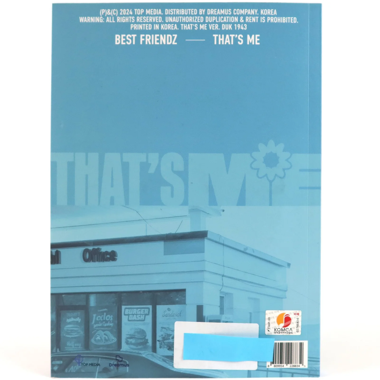 Odd Youth - Best Friendz [That's Me Ver.] 1st Single Album Signed CD Promo 2024, изображение 3