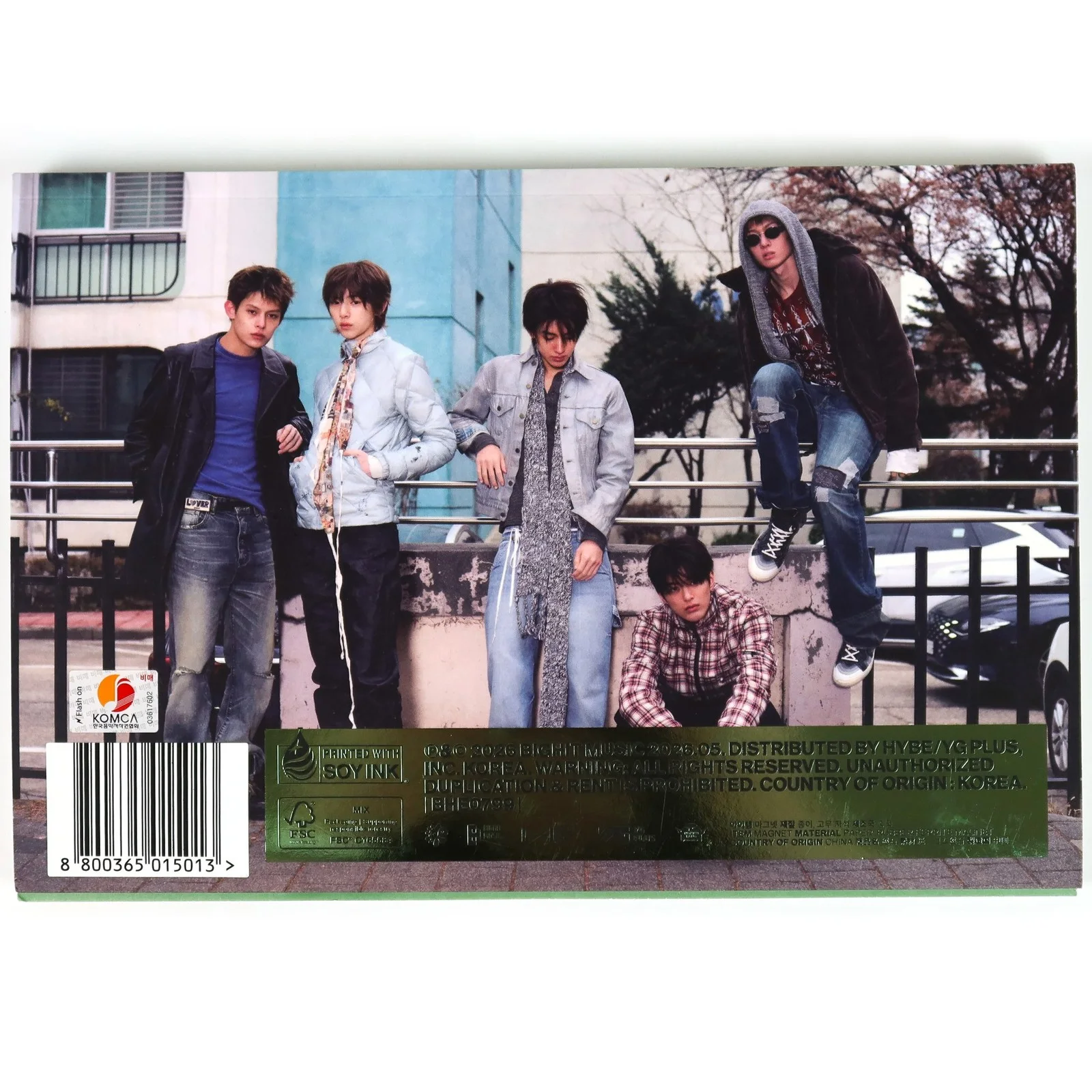 Cortis - Greengreen 2nd Mini Album Signed Promo CD 2026, изображение 2