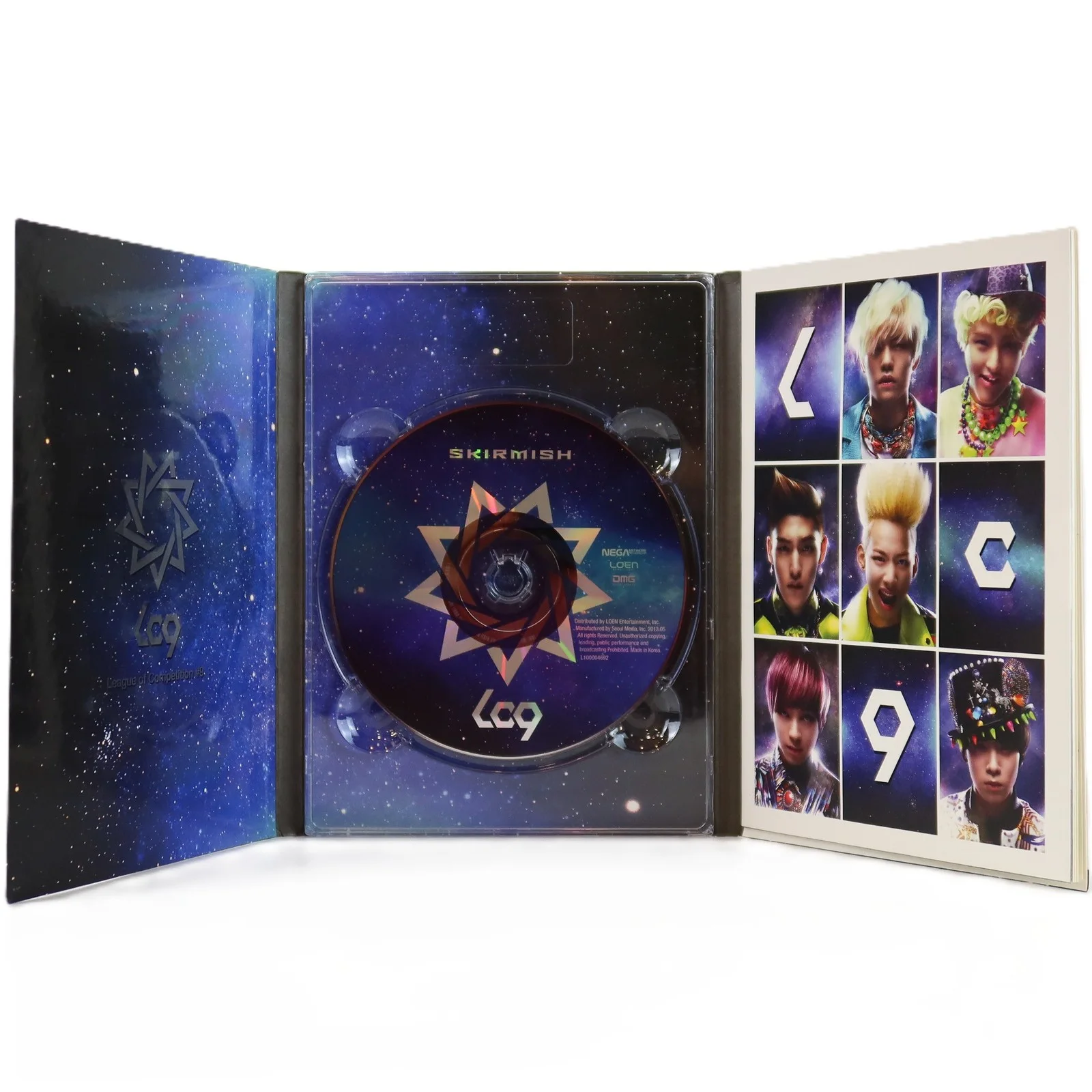 LC9 - Skirmish 1st Mini Album Signed CD Promo 2013, image 2