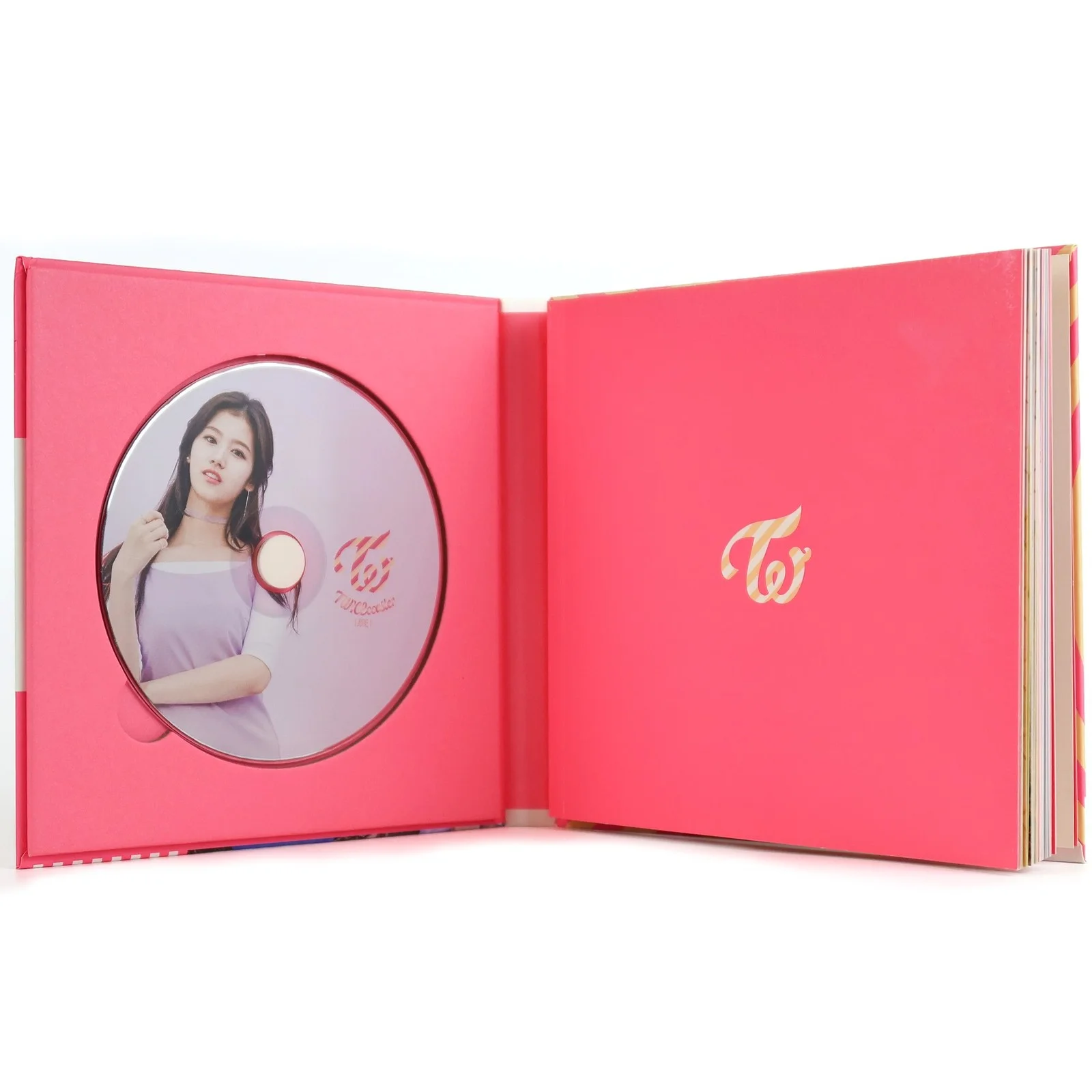Twice - Twicecoaster: Lane 1 [Neon Magenta Ver.] Signed Promo CD 2016, изображение 3