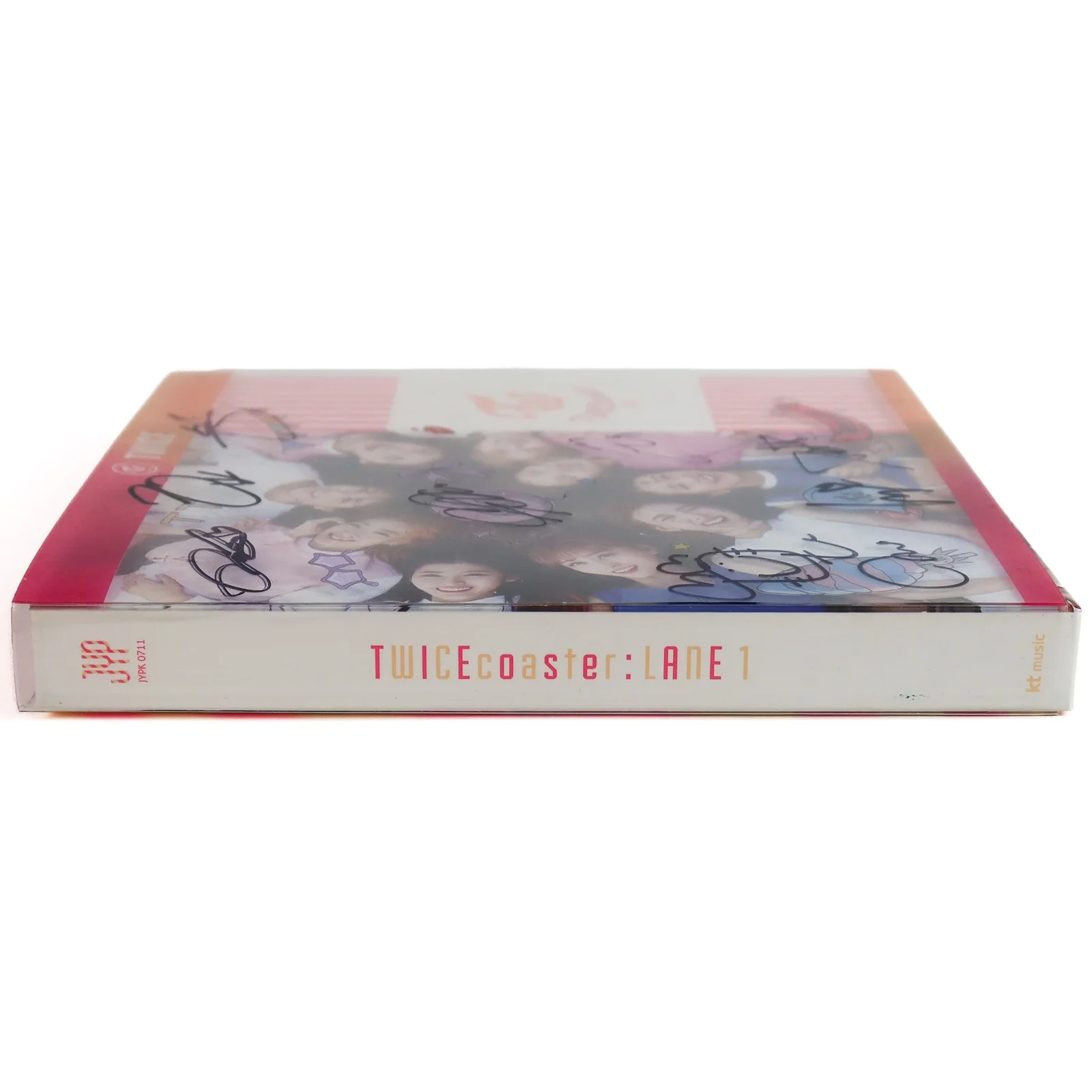 Twice - Twicecoaster: Lane 1 [Neon Magenta Ver.] Signed Promo CD 2016, изображение 4