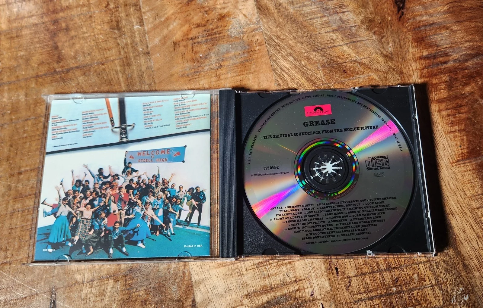 Olivia Newton John **SIGNED** Grease Soundtrack Compact Disc CD, image 4