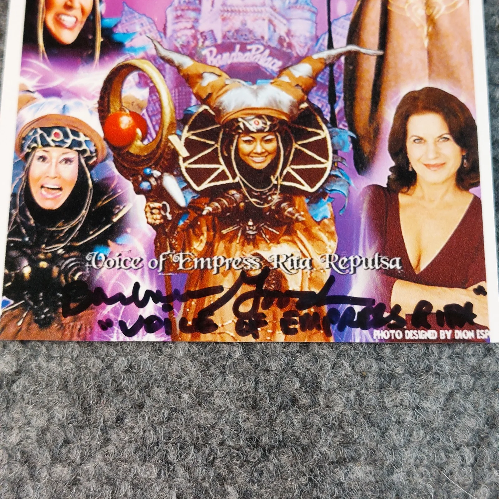 Barbara Goodson — Mighty Morphin Power Rangers Rita 4x6 Autographed Photo Lot Barbara Goodson, изображение 3