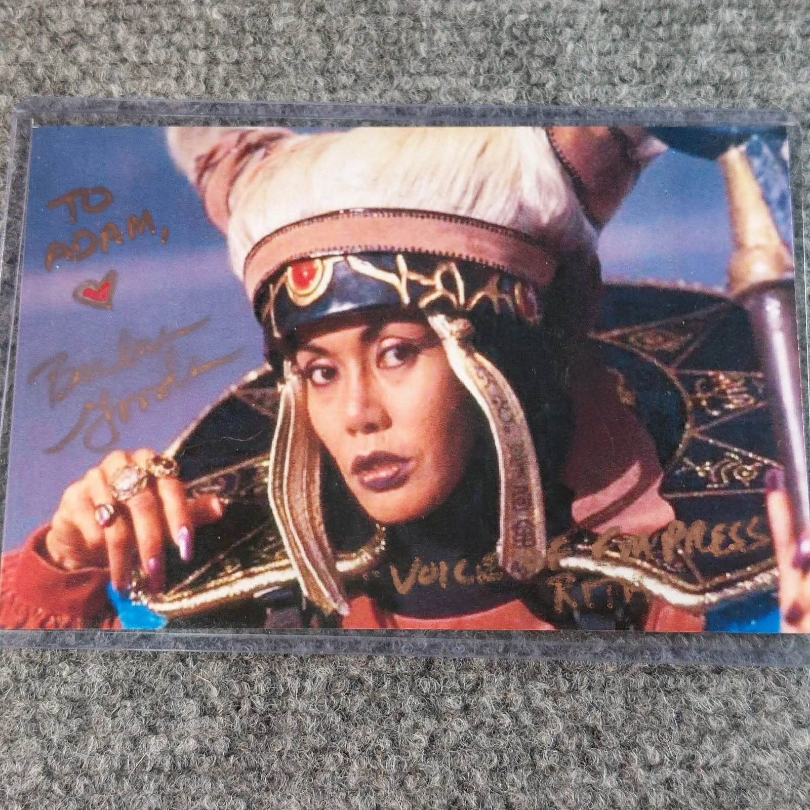 Barbara Goodson — Mighty Morphin Power Rangers Rita 4x6 Autographed Photo Lot Barbara Goodson, изображение 4