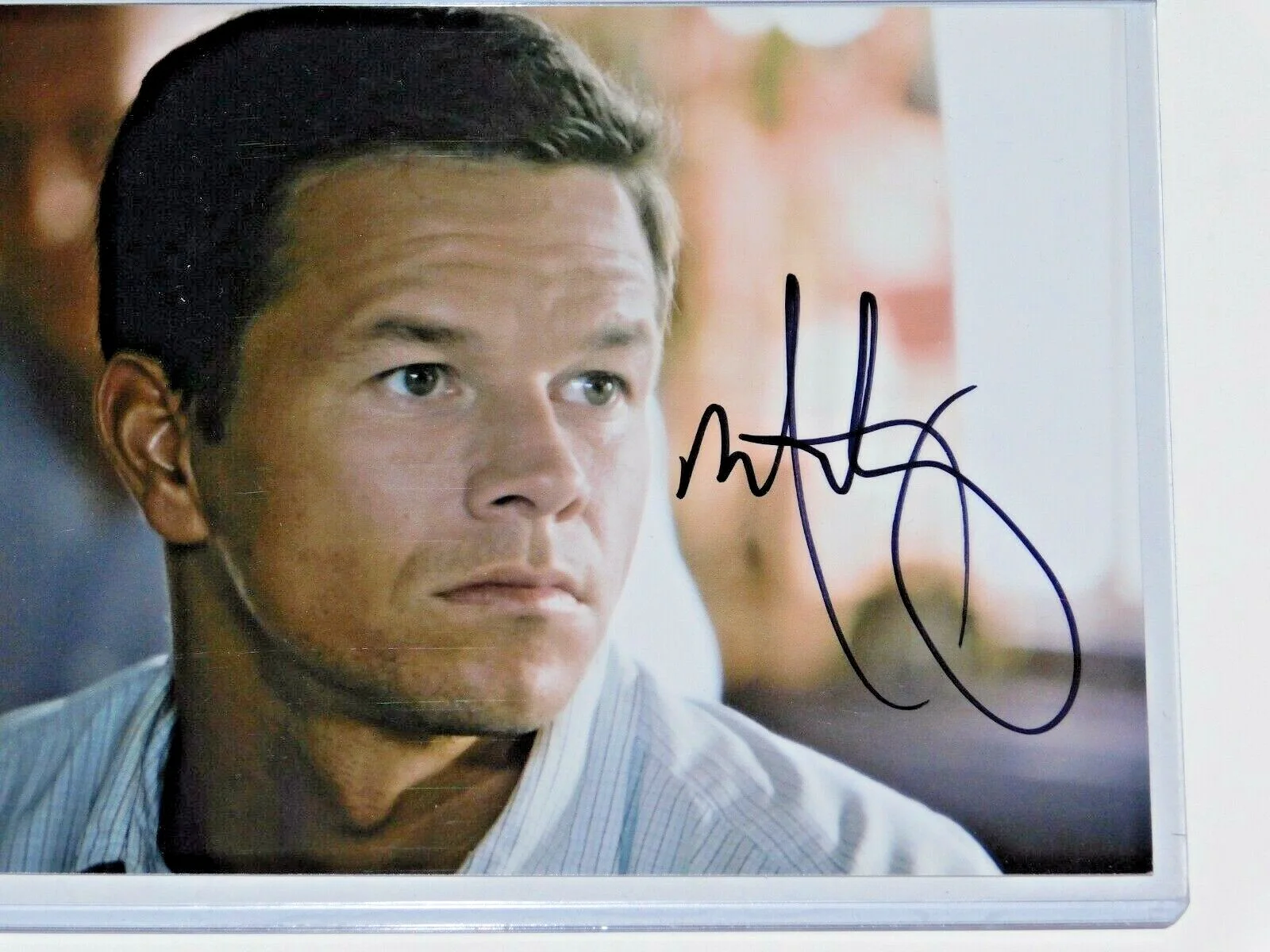 Mark Wahlberg — Mark Wahlberg Signed 4x6 Photo Autographed Ted Fear The Departed AUTO, изображение 2