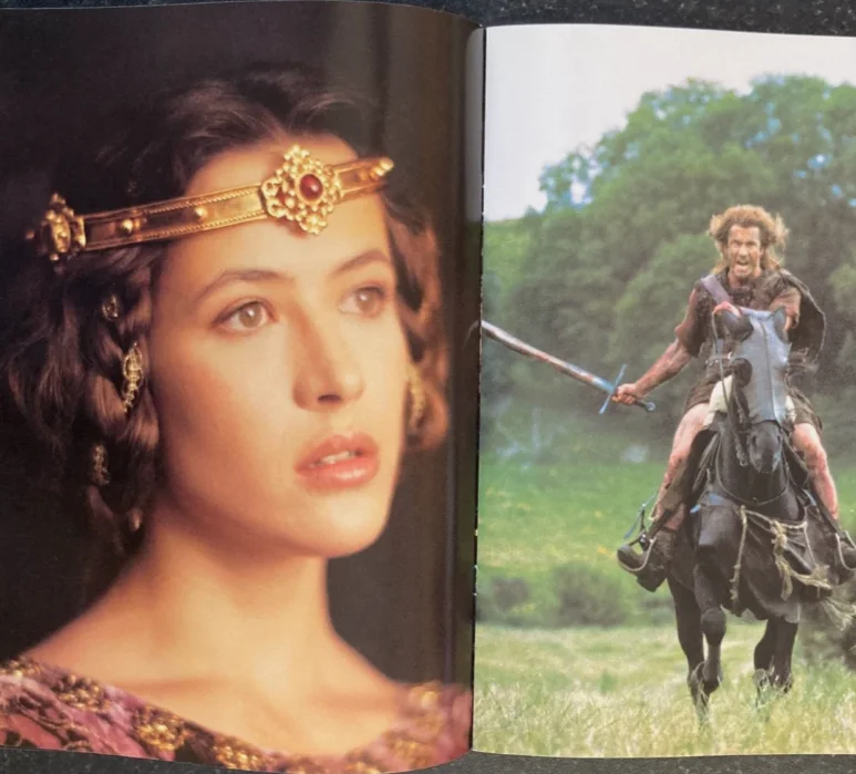 Original Braveheart Souvenir Programme / Film Brochure 1995 Mel Gibson, изображение 5
