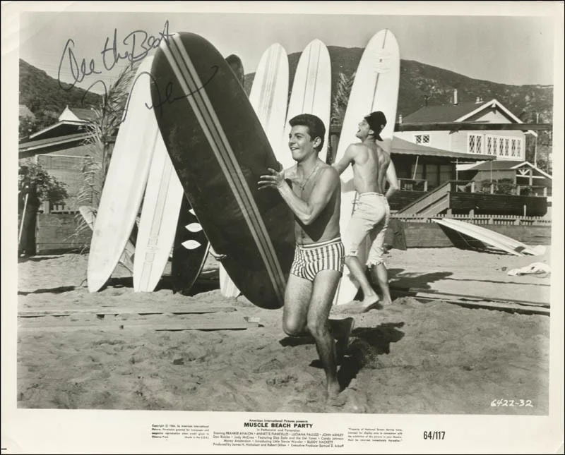 Frankie Avalon — FRANKIE AVALON - AUTOGRAPHED SIGNED PHOTOGRAPH