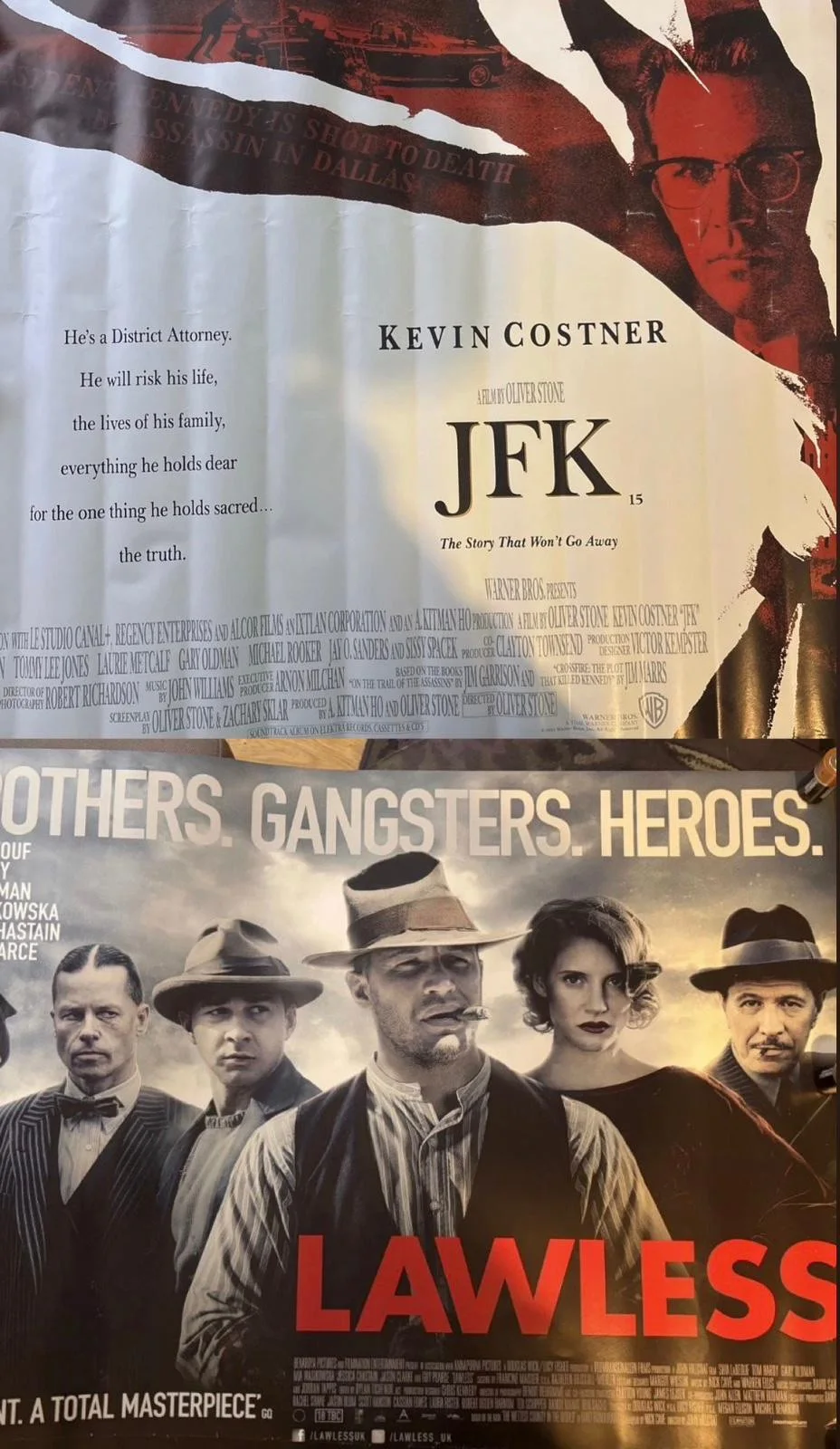 8 Movie Film Poster Collection Vintage Original Job Lot Bundle Quad Double Crown, изображение 2