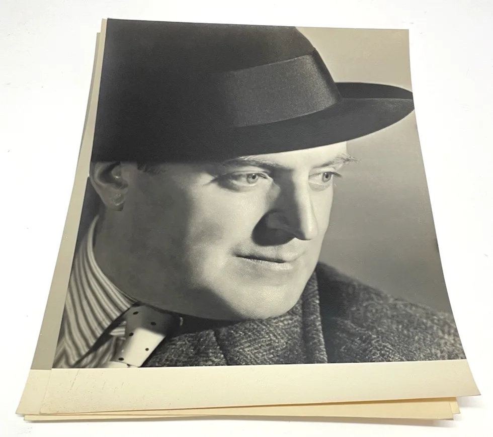 Vintage British Actor Jack Warner Large Photos Ealing Studio Jack Dooley Lot x4, изображение 4