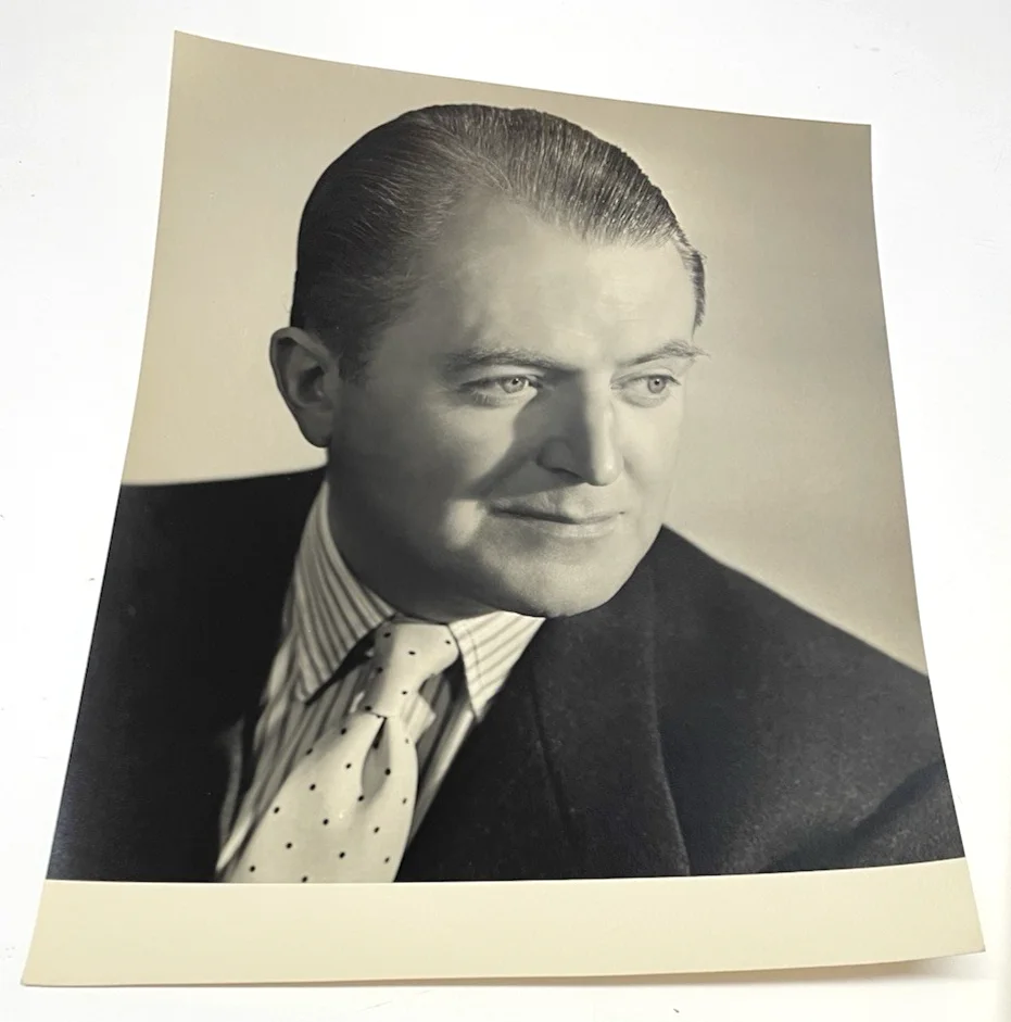 Vintage British Actor Jack Warner Large Photos Ealing Studio Jack Dooley Lot x2, image 2