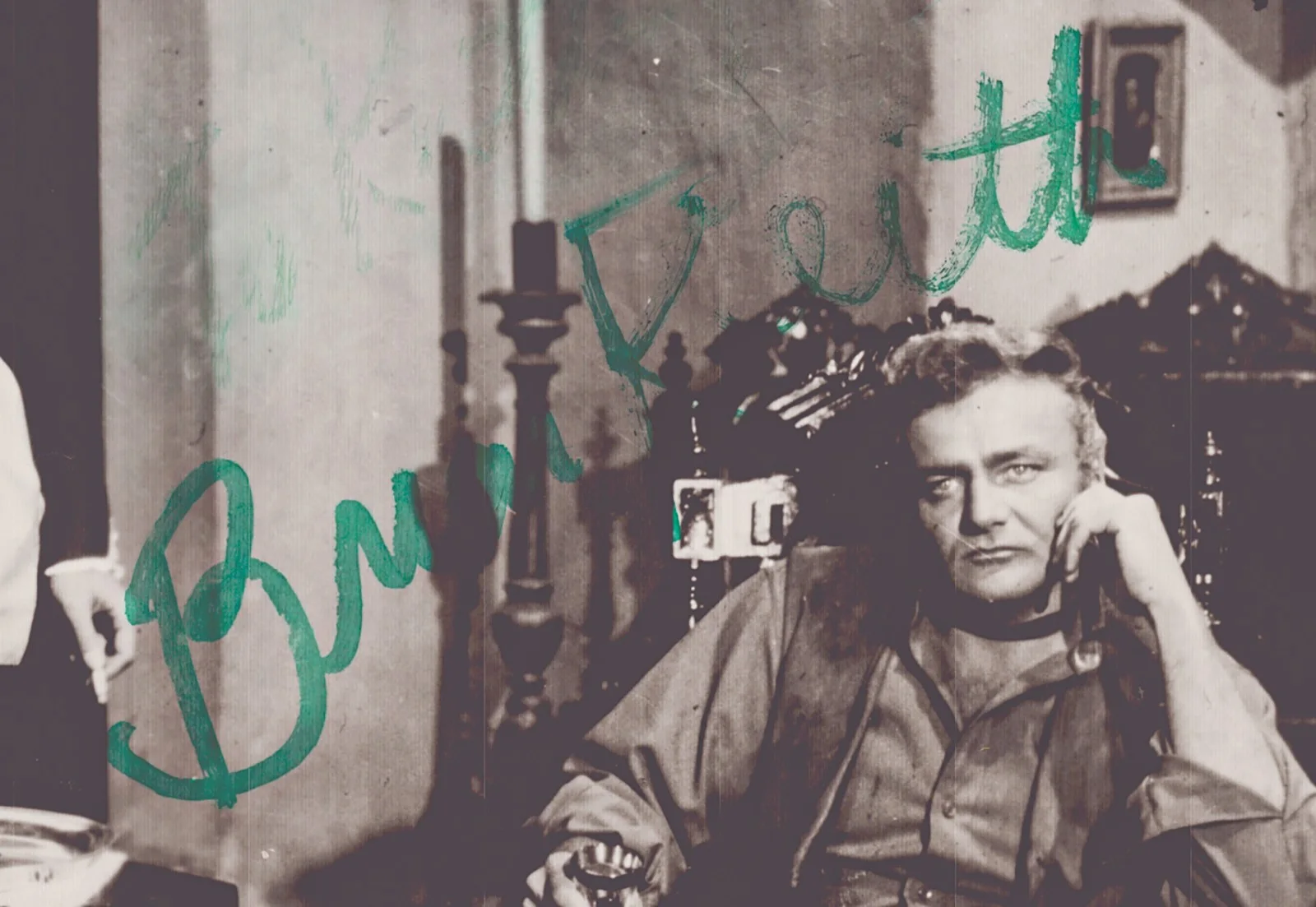 Brian Keith, Rick Jason — SIERRA BARON MOVIE CAST - INSCRIBED PRINTED PHOTOGRAPH SIGNED IN INK WITH CO-SIG, изображение 3