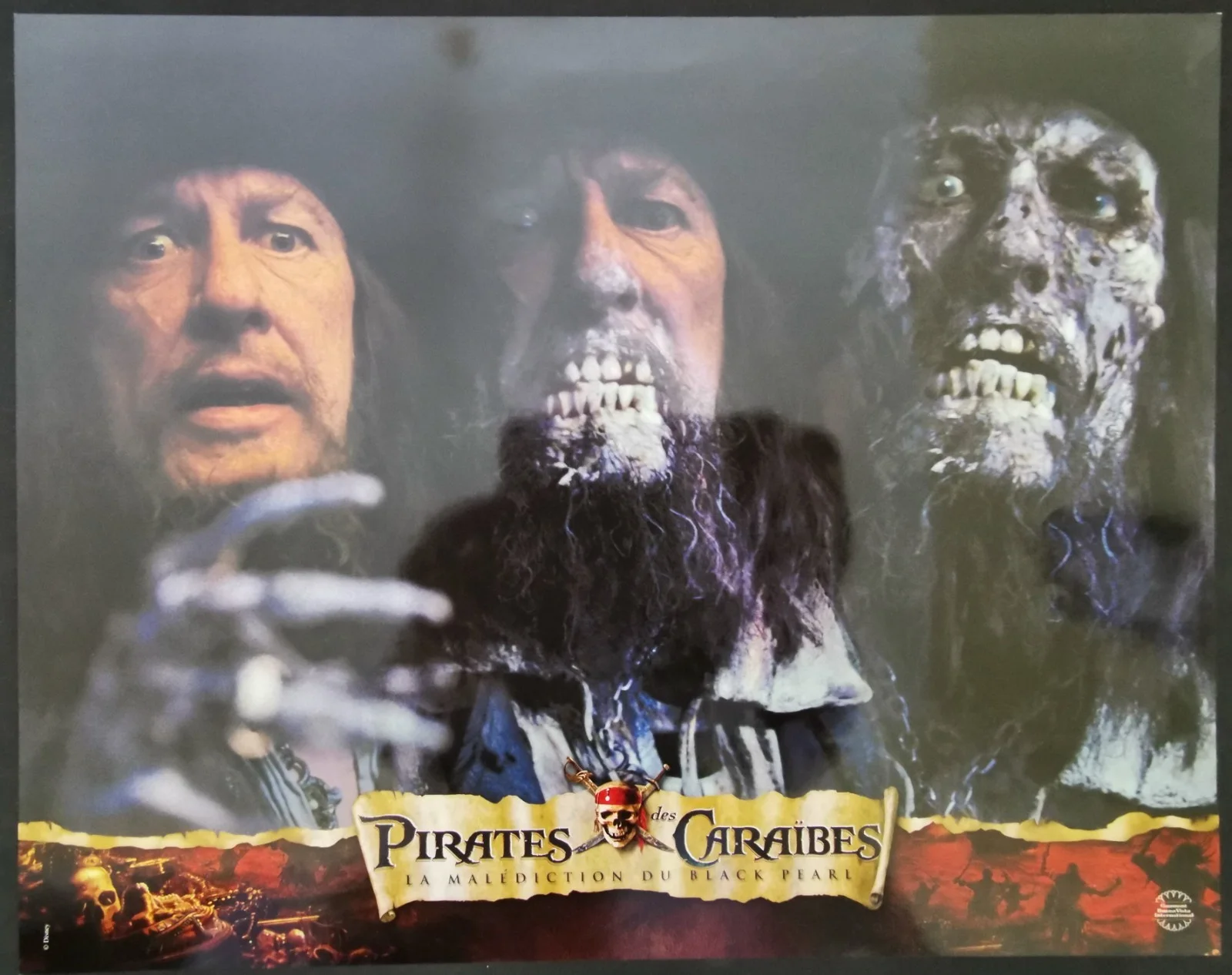 PIRATES OF THE CARIBBEAN 2003 Johnny Depp, Geoffrey Rush 8 FRENCH LOBBY CARDS, изображение 5