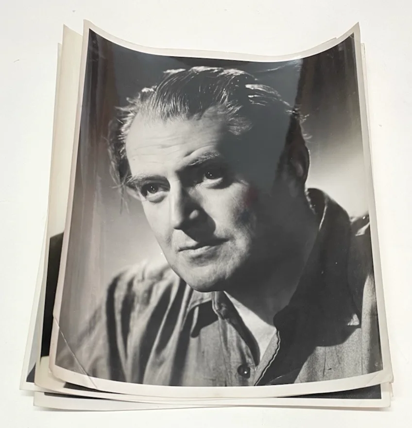 Vintage British Actor Jack Warner Photos Studio / Publicity Shots Lot x5, image 4