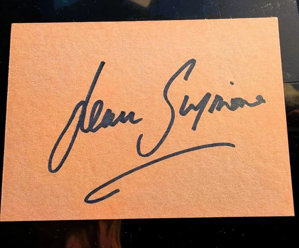 KIRK DOUGLAS, Tony Curtis, JEAN SIMMONS — SPARTACUS cast signed KIRK DOUGLAS, Tony Curtis, JEAN SIMMONS with flyer COA, изображение 4
