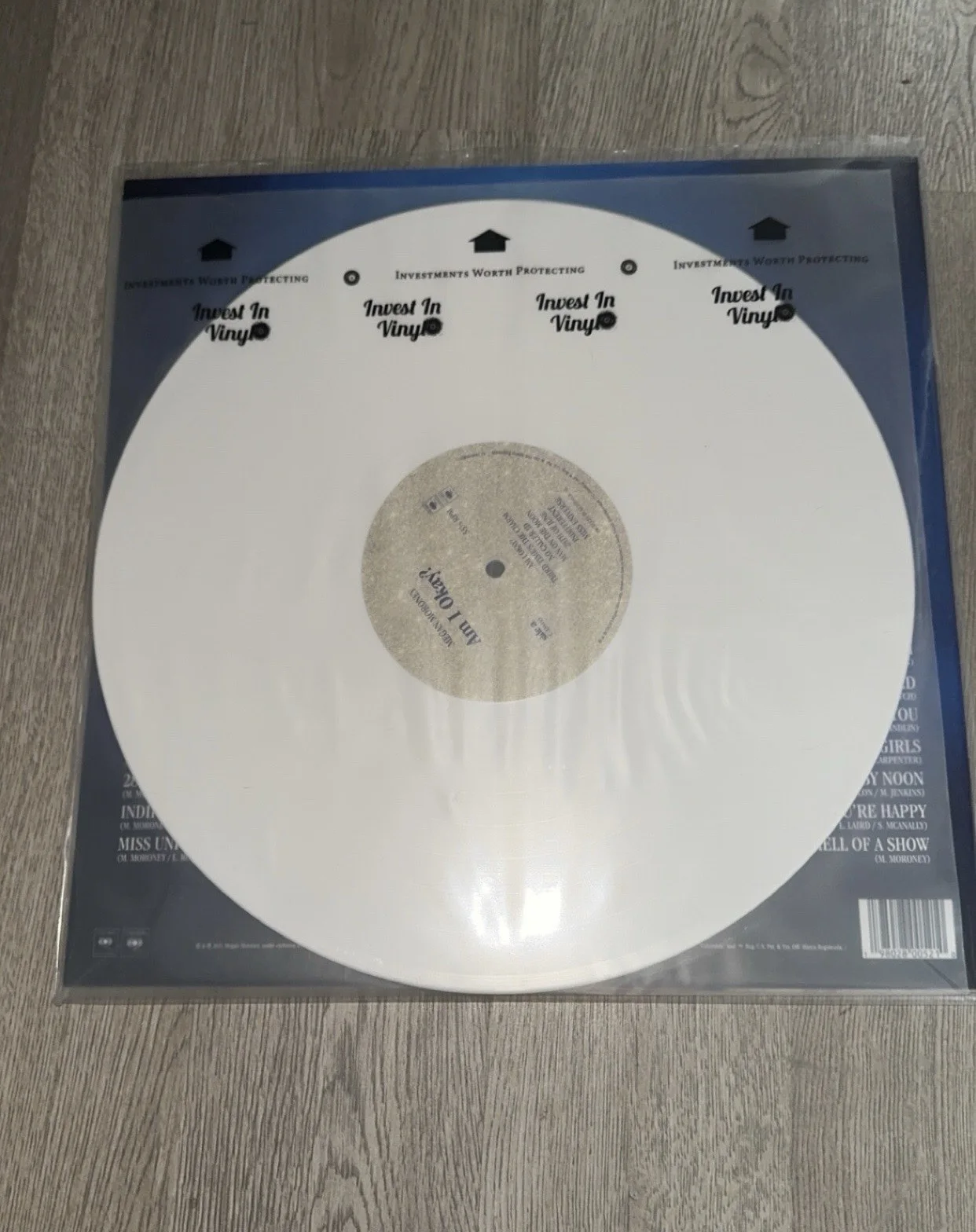 Megan Moroney AIO Signed White Vinyl, image 3
