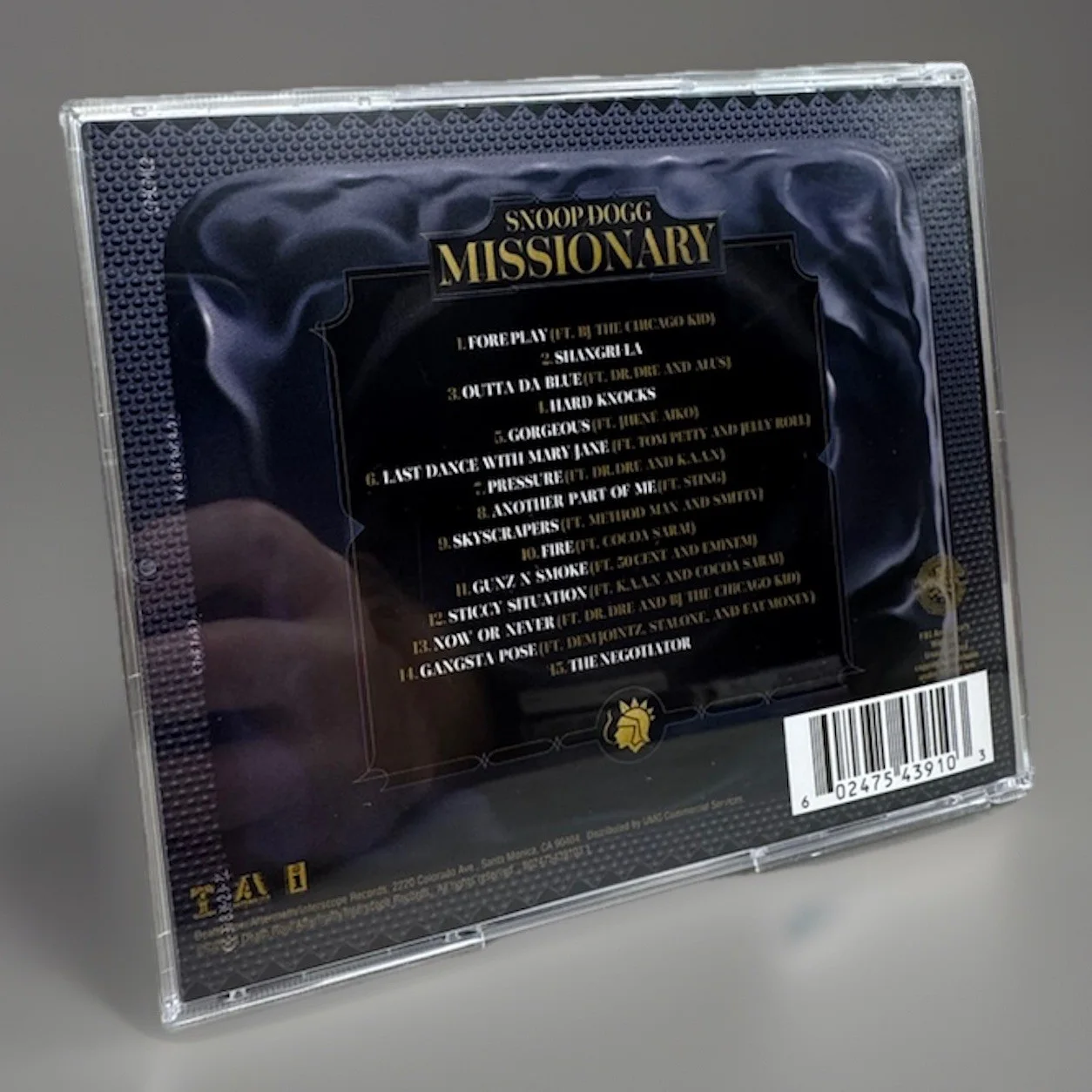 Snoop Dogg Signed Missionary CD Autographed 2024 Death Row Records, image 2