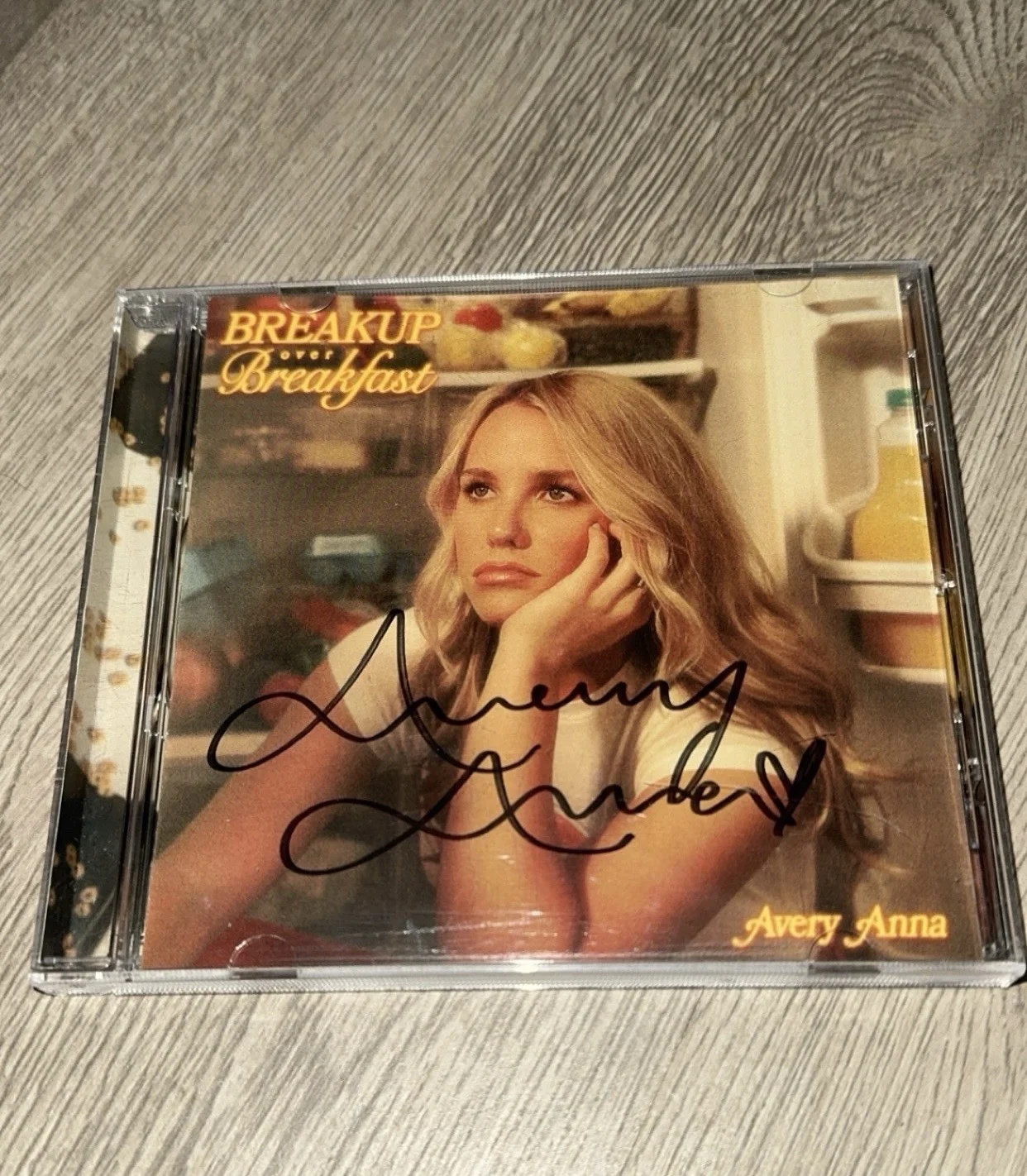 avery anna breakup over breakfast cd + signed booklet, image 2