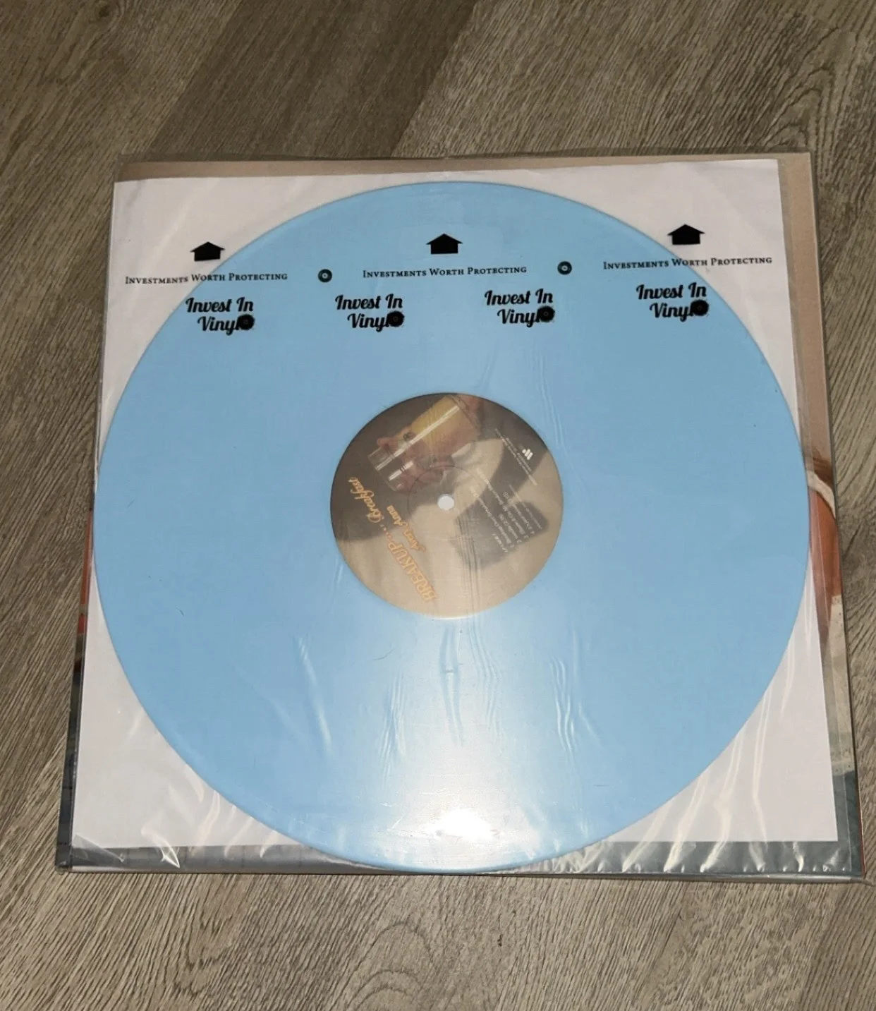 avery anna breakup over breakfast vinyl + signed insert, image 3
