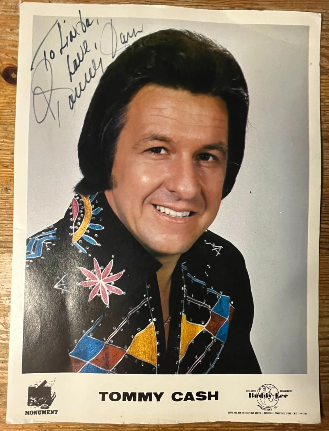 Country Music Autograph Lot 8x10 Photo Tommy Cash Michael Twitty Kitty Wells, изображение 2