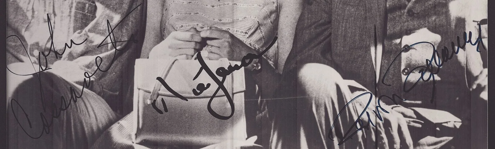 Ralph Bellamy, John Cassavetes, Mia Farrow — ROSEMARY'S BABY MOVIE CAST - AUTOGRAPHED SIGNED PHOTOGRAPH WITH CO-SIGNERS, изображение 2