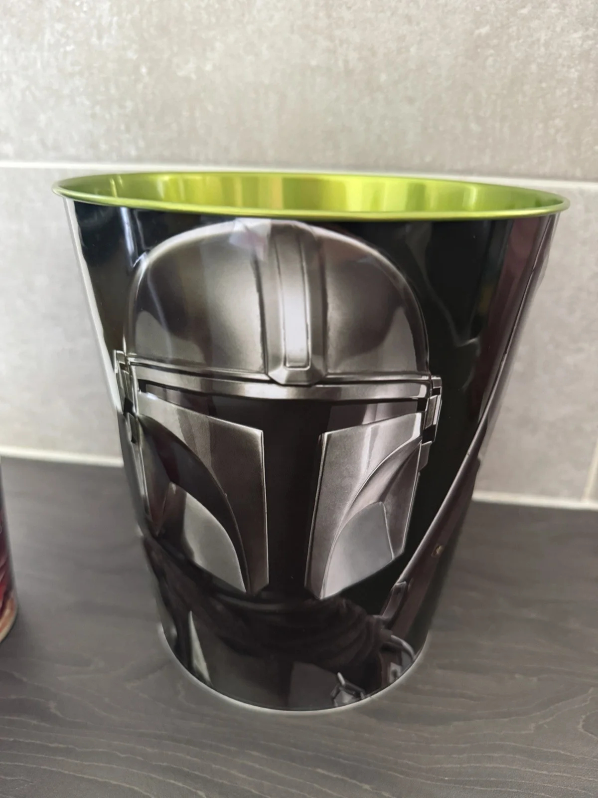 The Mandalorian And Grogu Popcorn Bucket + Cups With Figure Odeon Official Merch, image 3