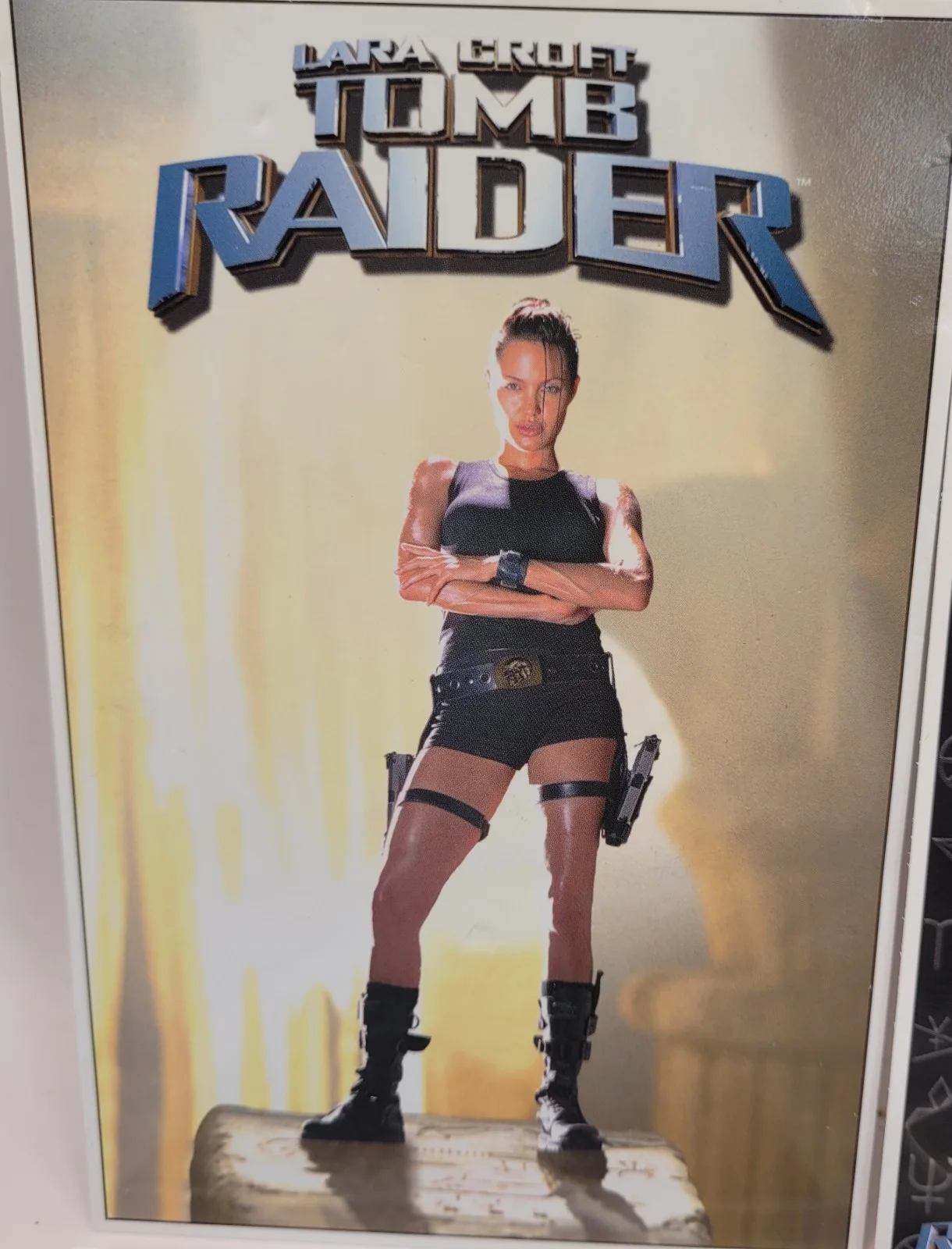 Tomb Raider Lara Croft Film Angelina Jolie Postcard Set 2001 Vintage, изображение 3