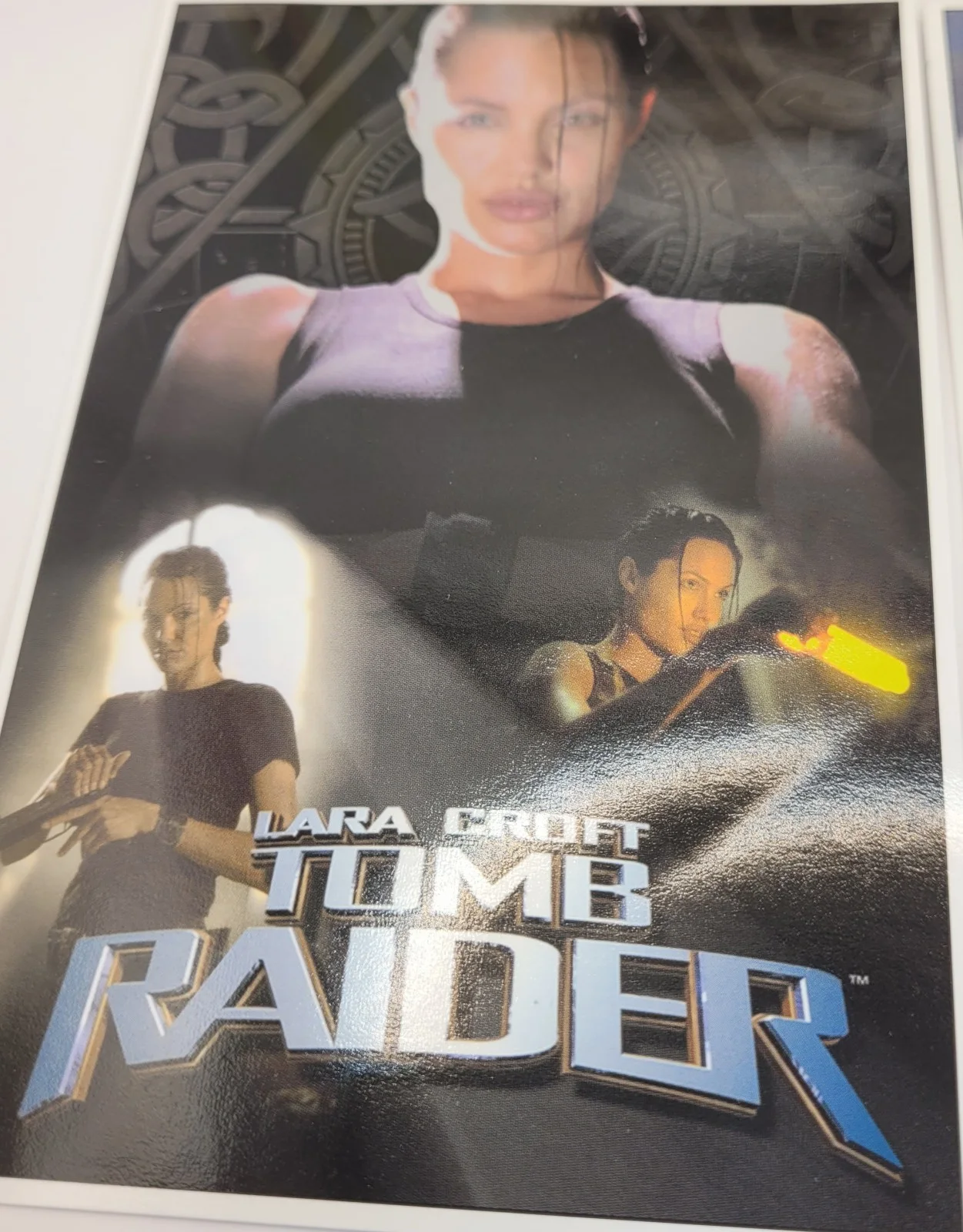 Tomb Raider Lara Croft Film Angelina Jolie Postcard Set 2001 Vintage, изображение 4