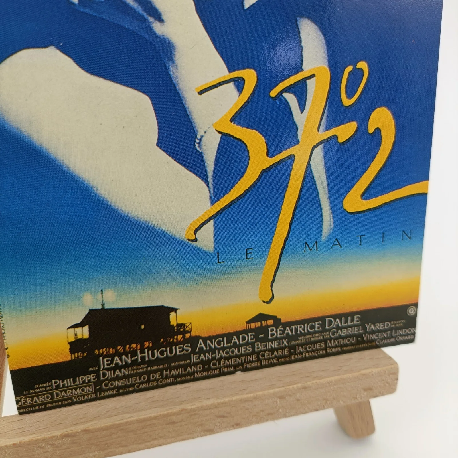 French Cinema Postcard for Betty Blue 37'2 le Matin 1986 Gaumont - Dalle Anglade, изображение 5