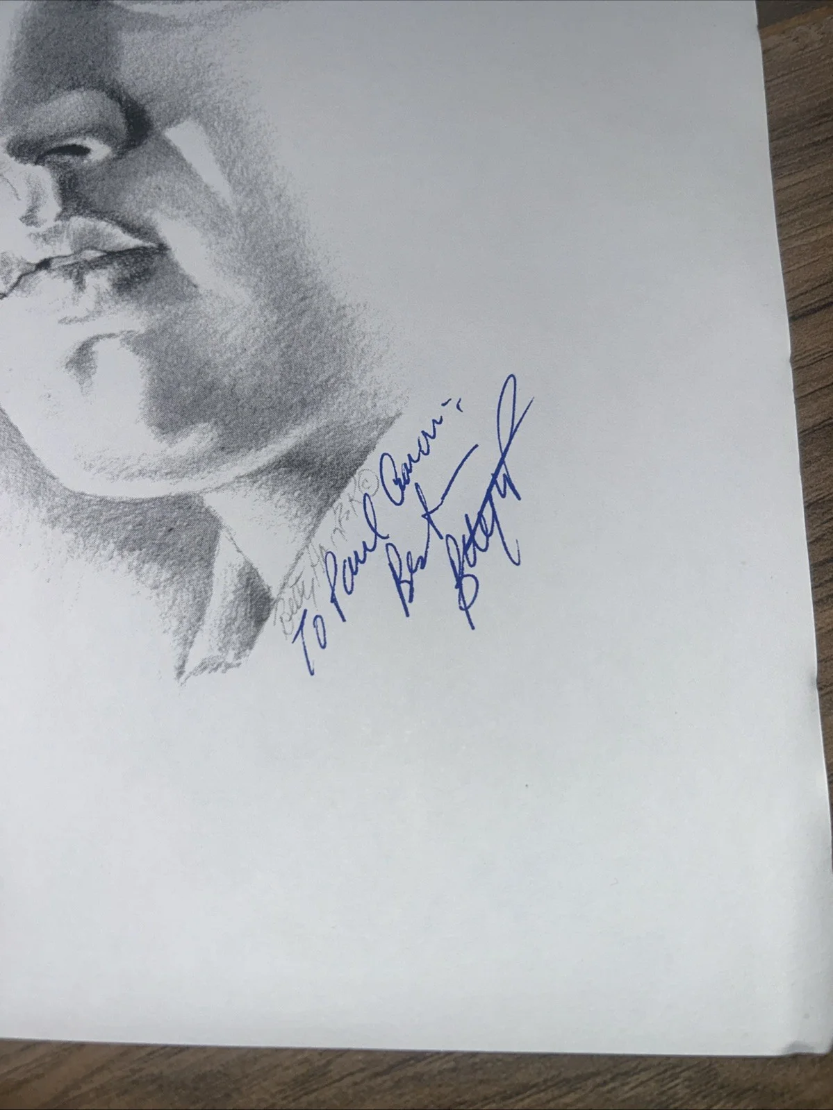 “Words Of Love” Betty Harper AUTOGRAPH! vintage, image 2