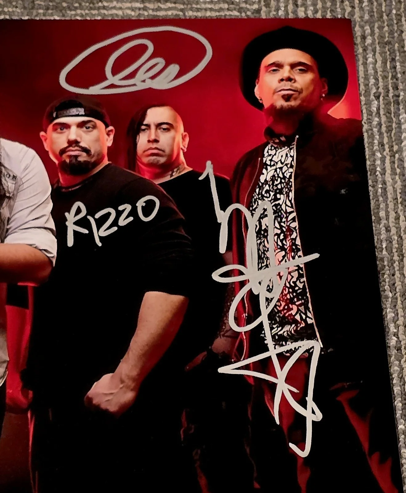 Ill Niño Band Signed Autographed 11x17 Photo Poster 2024 Lineup Marc Rizzo, изображение 3
